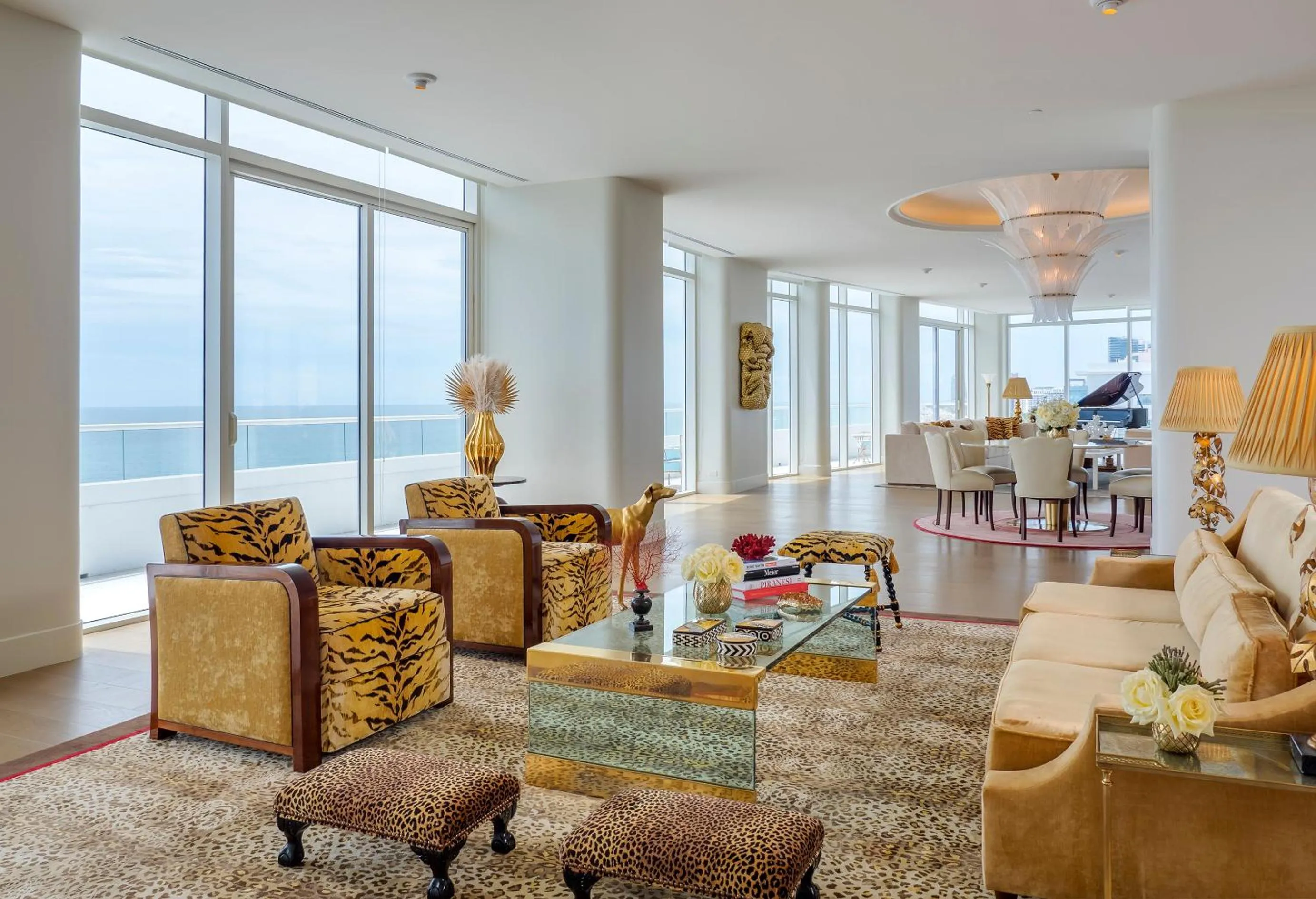 Living room in Faena Hotel Miami Beach
