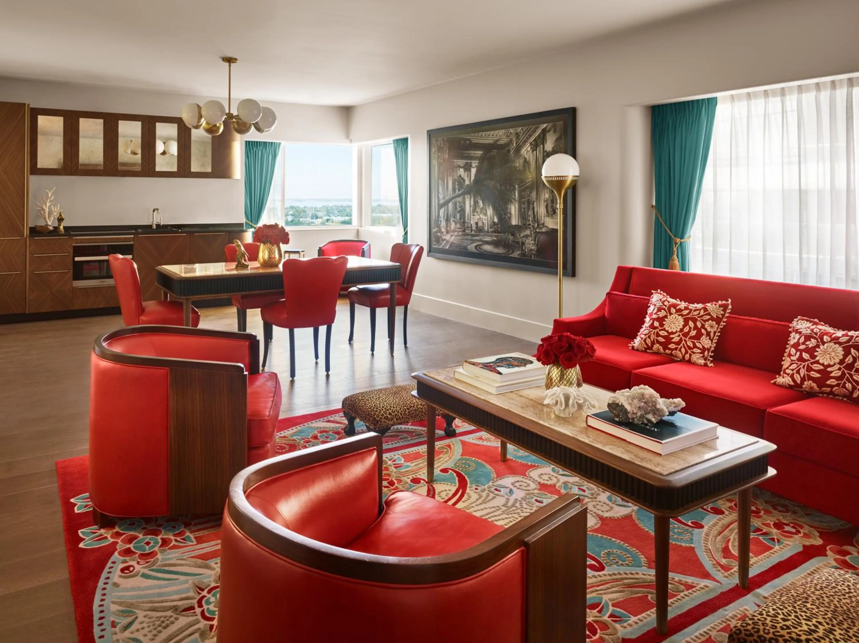 Living room in Faena Hotel Miami Beach