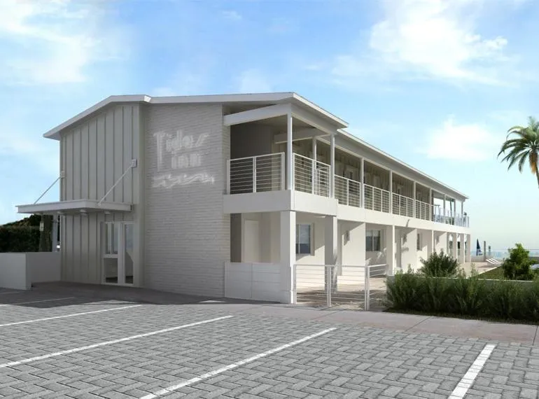 Property building in Tides Inn Hotel
