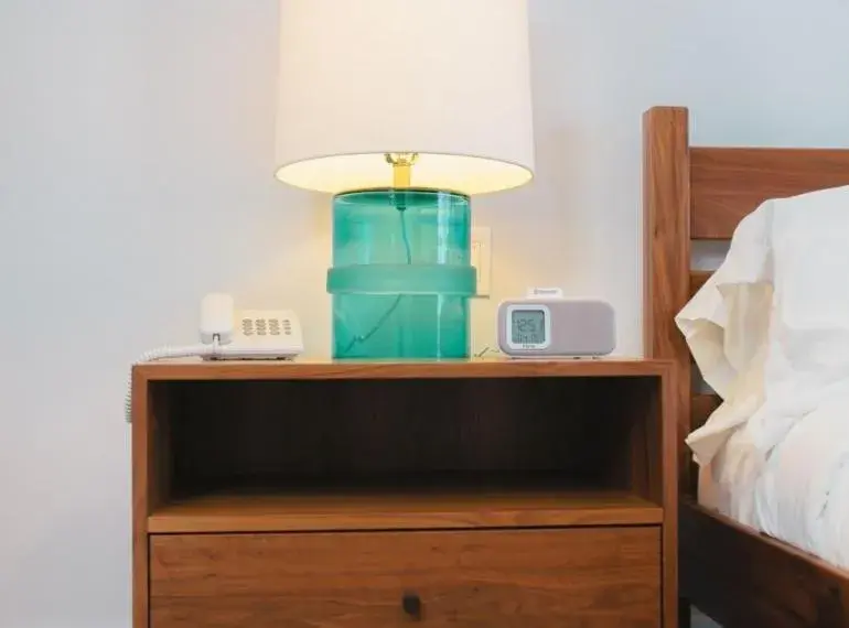 Bed in Tides Inn Hotel Bed in Tides Inn Hotel