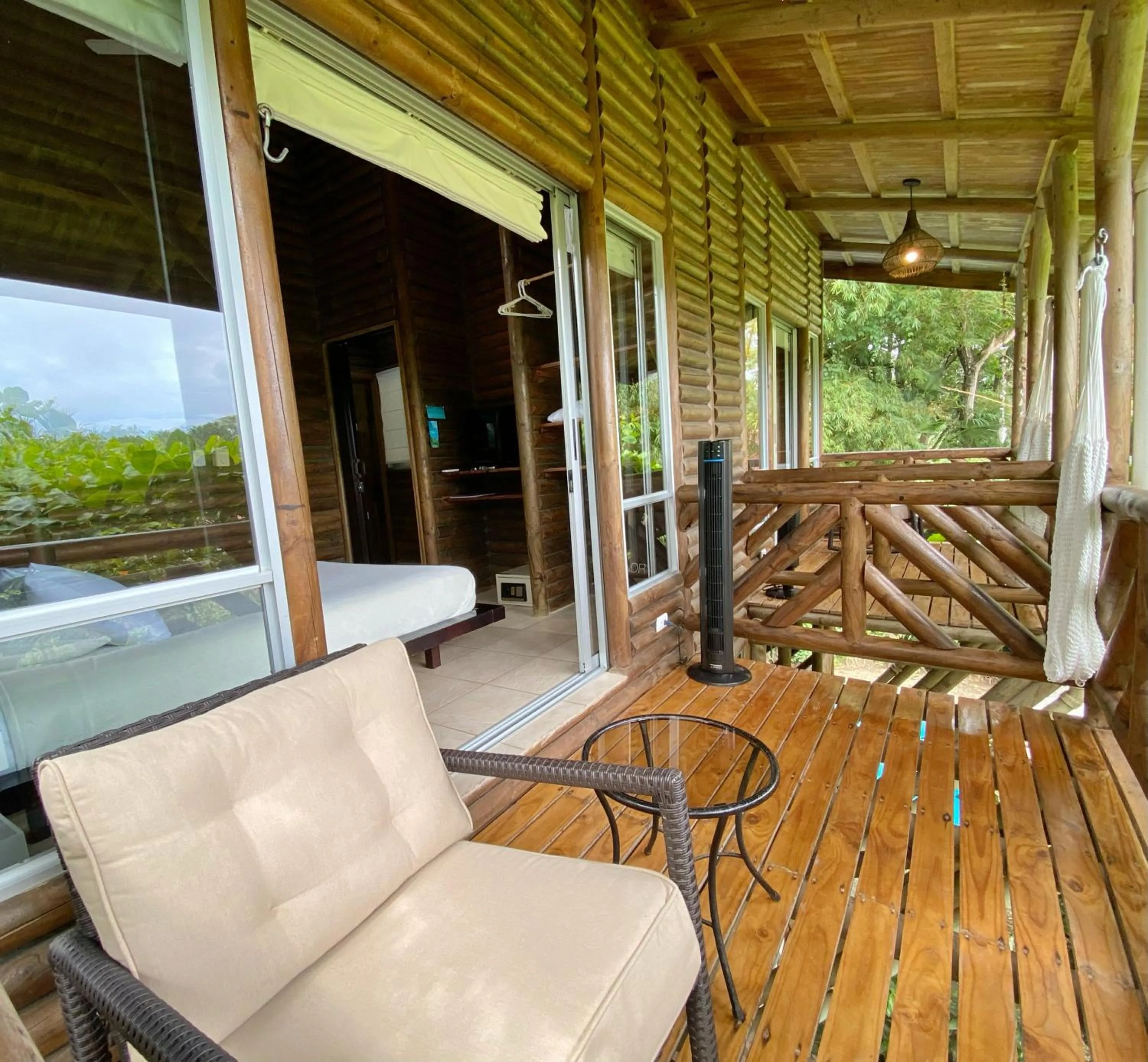 Balcony/Terrace in Horizon Hotel & Yoga center