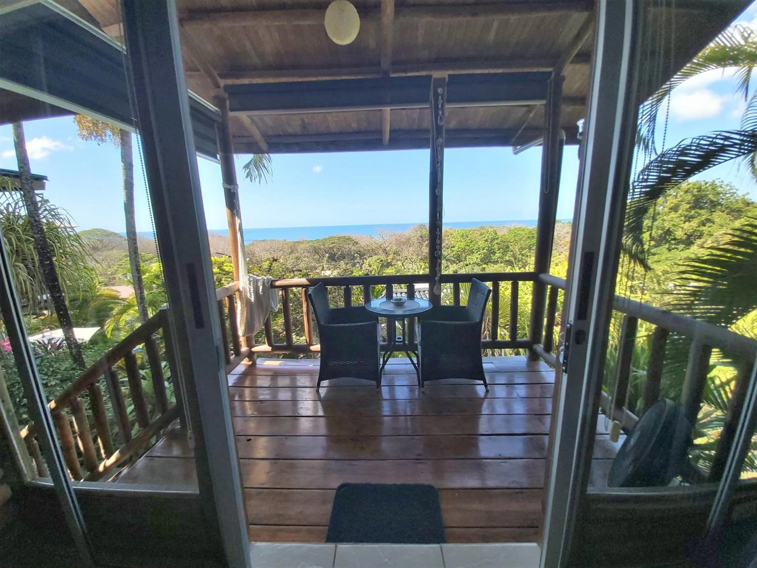 Balcony/Terrace in Horizon Hotel & Yoga center