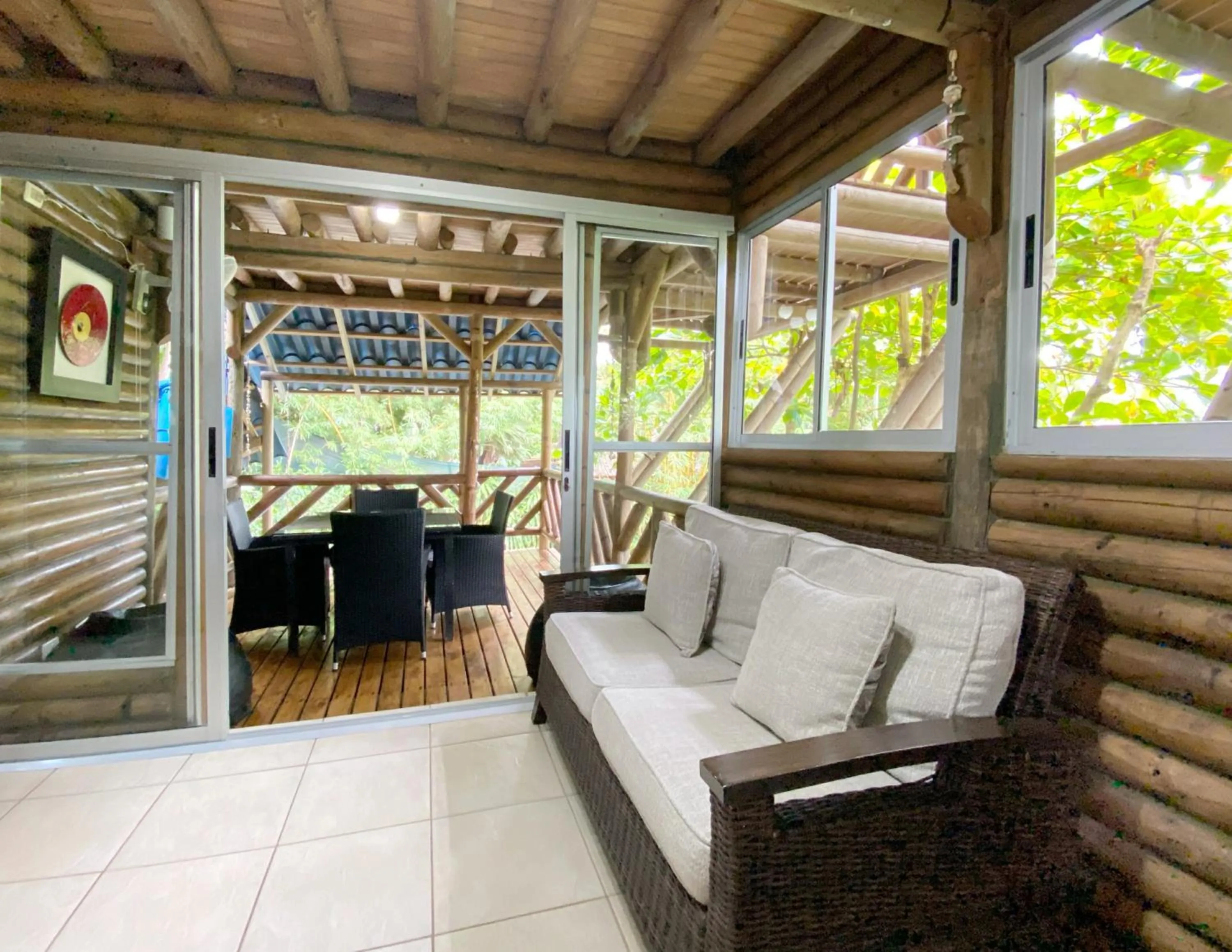Balcony/Terrace in Horizon Hotel & Yoga center