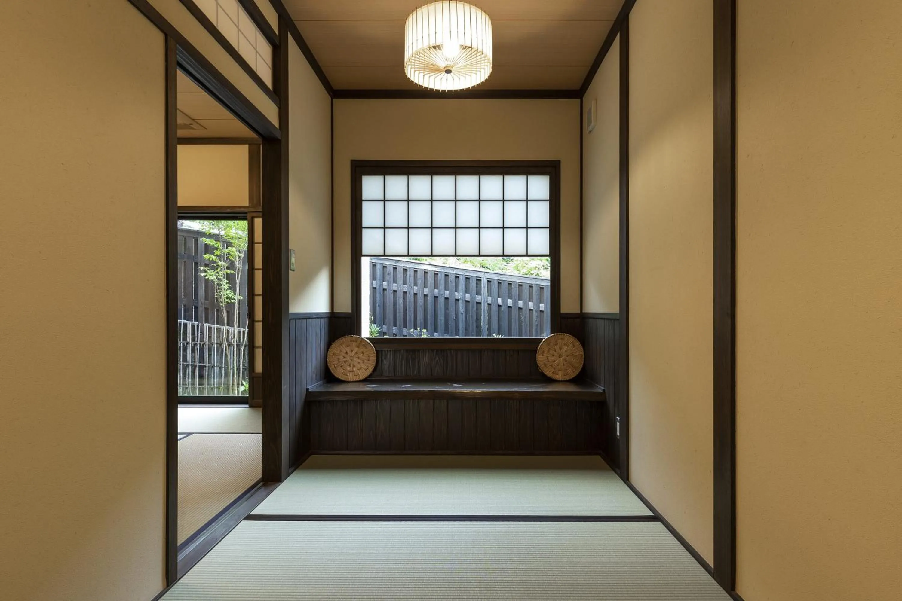 Seating area in Yufuin Yufusaryo