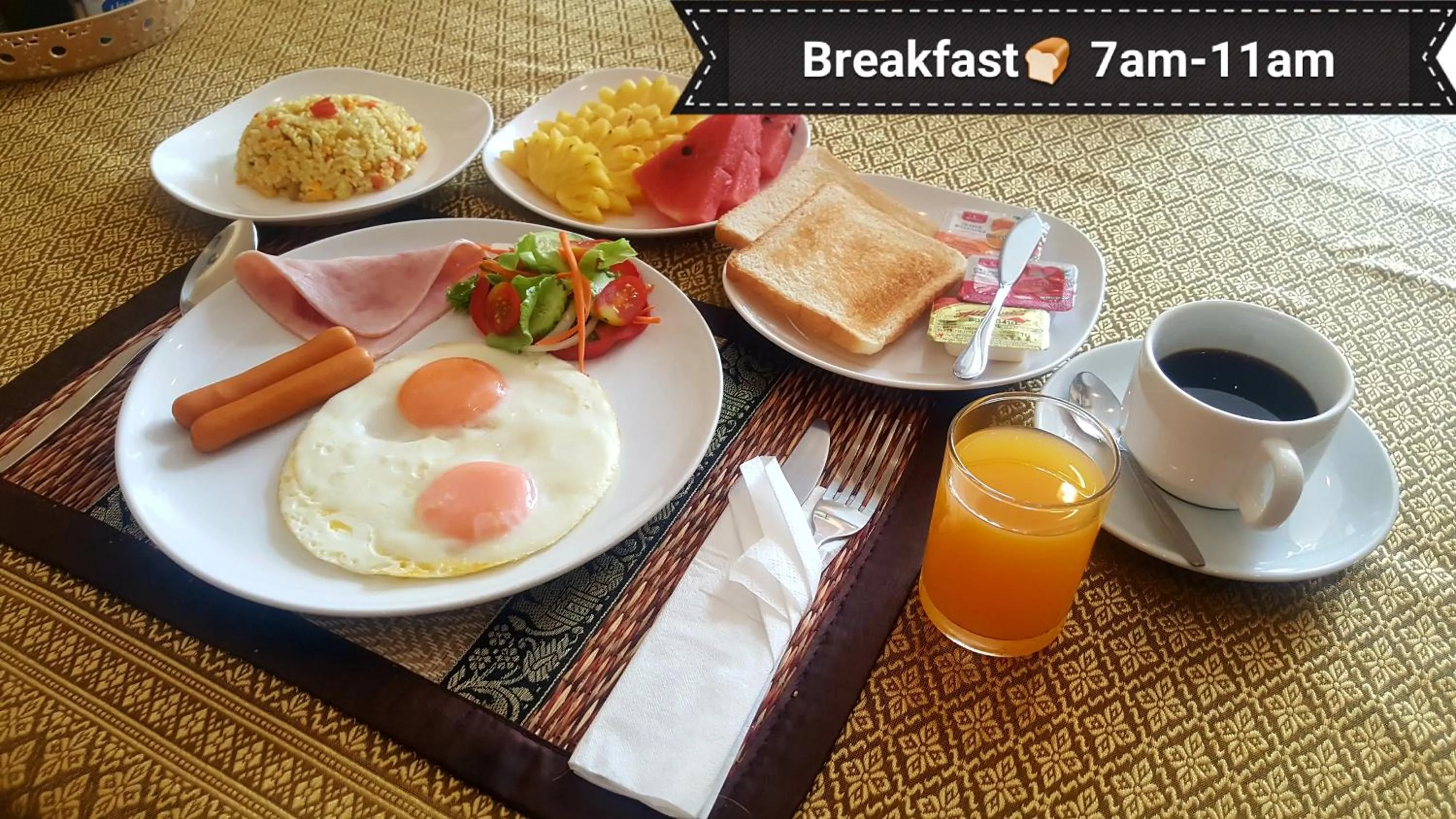 Breakfast in BS Airport at Phuket