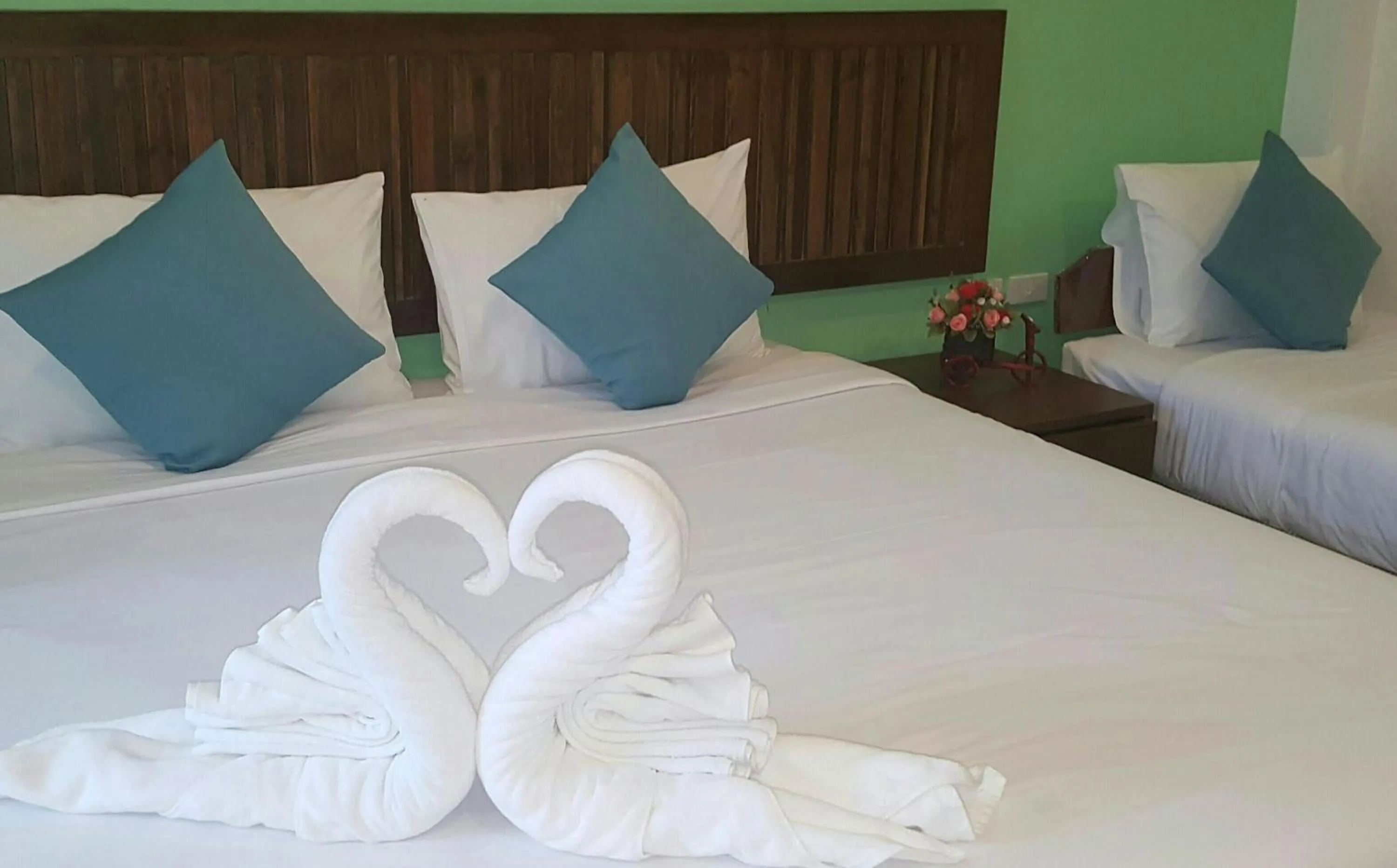 Decorative detail, Bed in BS Airport at Phuket