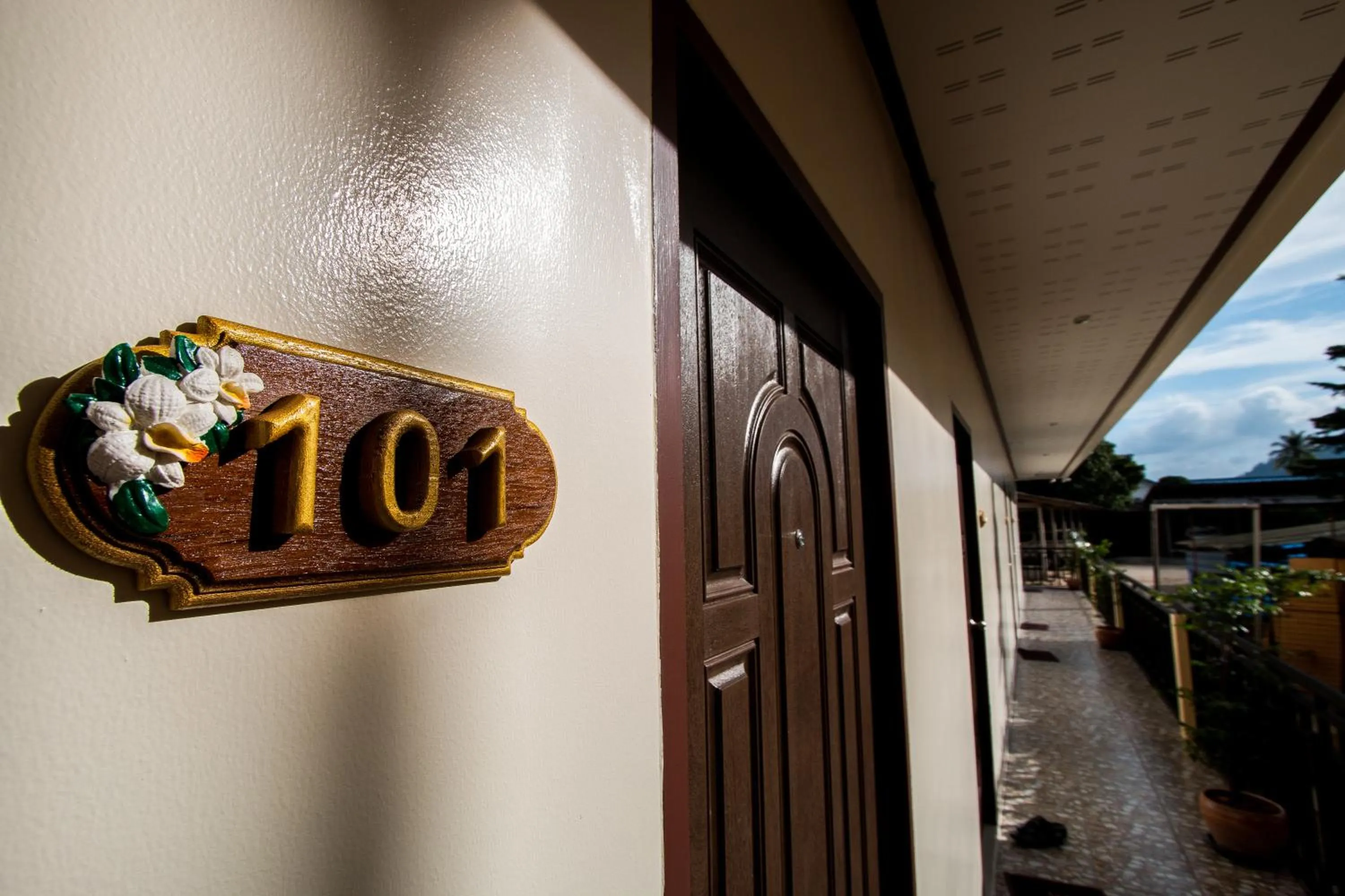 Garden view in BS Airport at Phuket