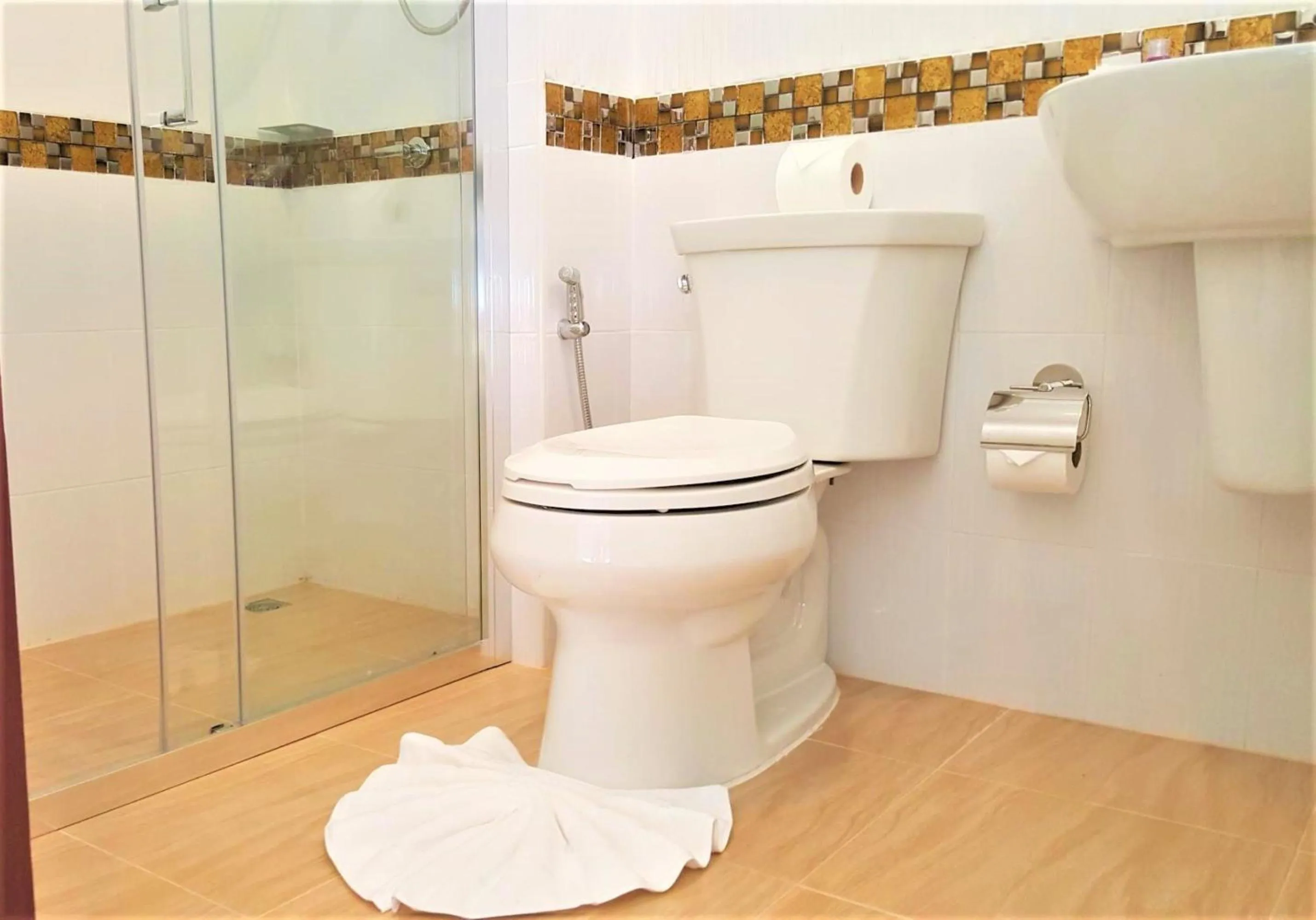 Bathroom in BS Airport at Phuket