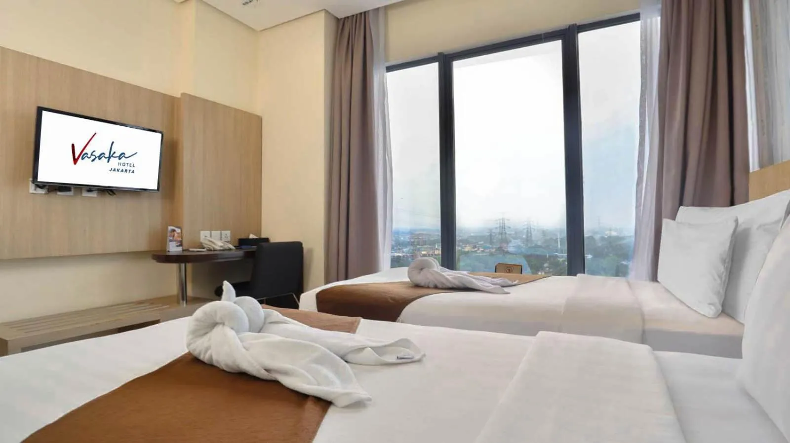 Bedroom, Bed in Vasaka Hotel Jakarta Managed by Dafam