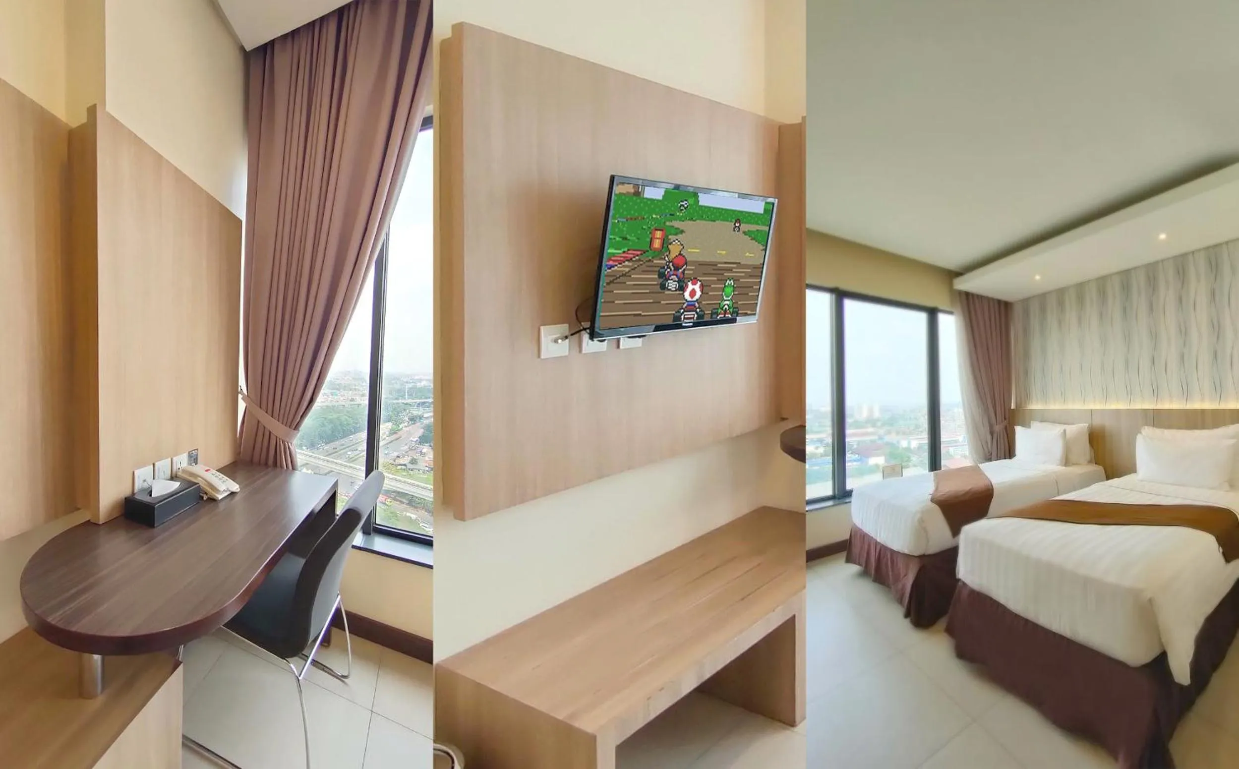 Bed in Vasaka Hotel Jakarta Managed by Dafam