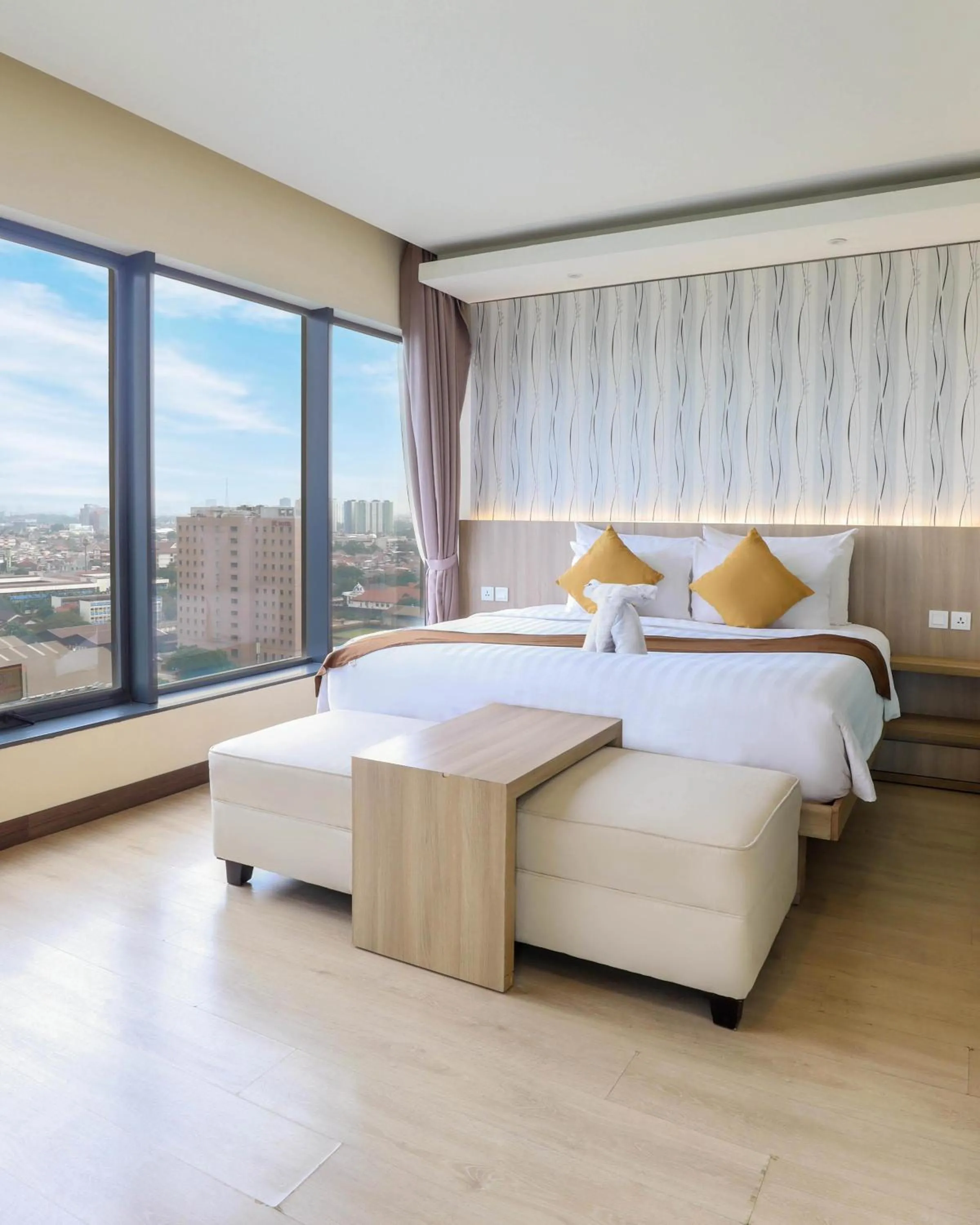 Bedroom, Bed in Vasaka Hotel Jakarta Managed by Dafam