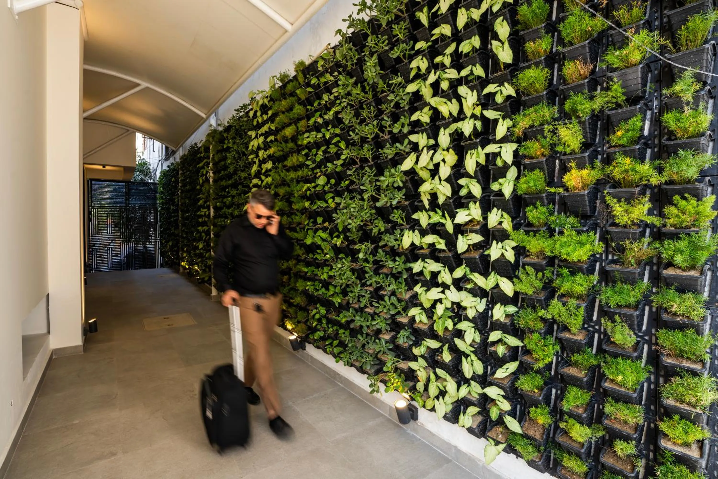 Facade/entrance in Luxuria Varanasi By Moustache