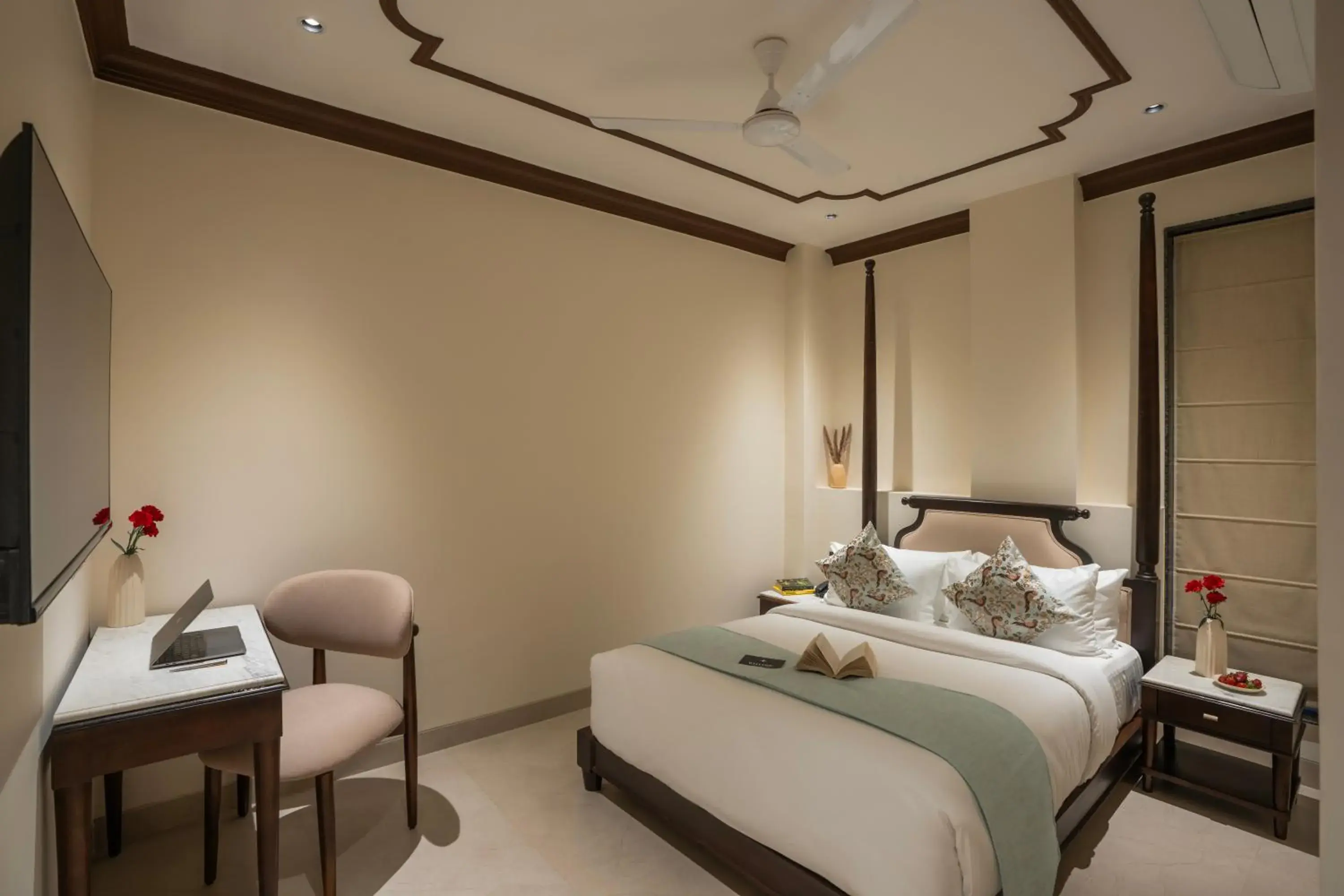 Deluxe Double Room in Luxuria Varanasi By Moustache Deluxe Double Room in Luxuria Varanasi By Moustache