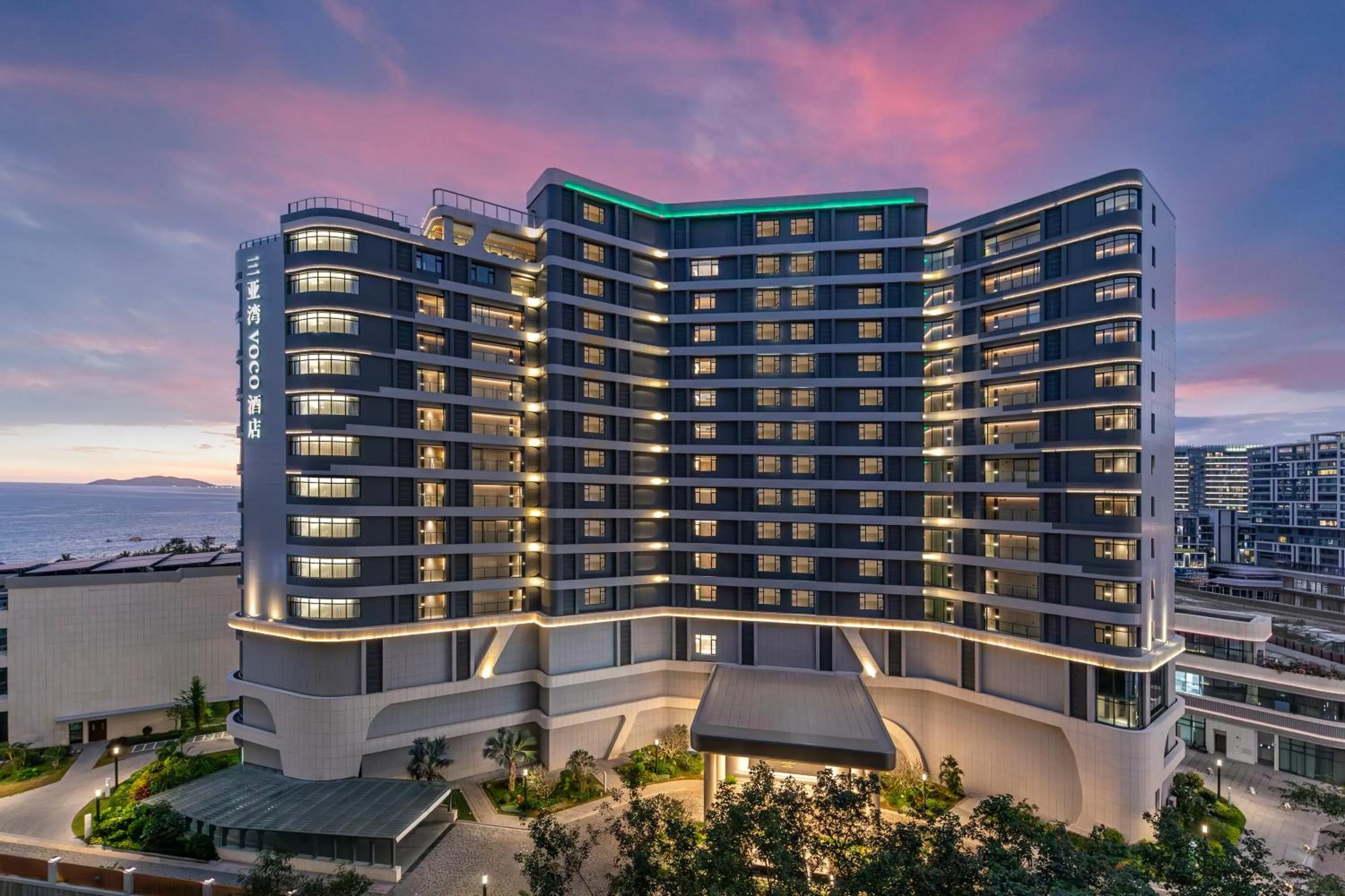 Property building in voco Sanya Bay by IHG