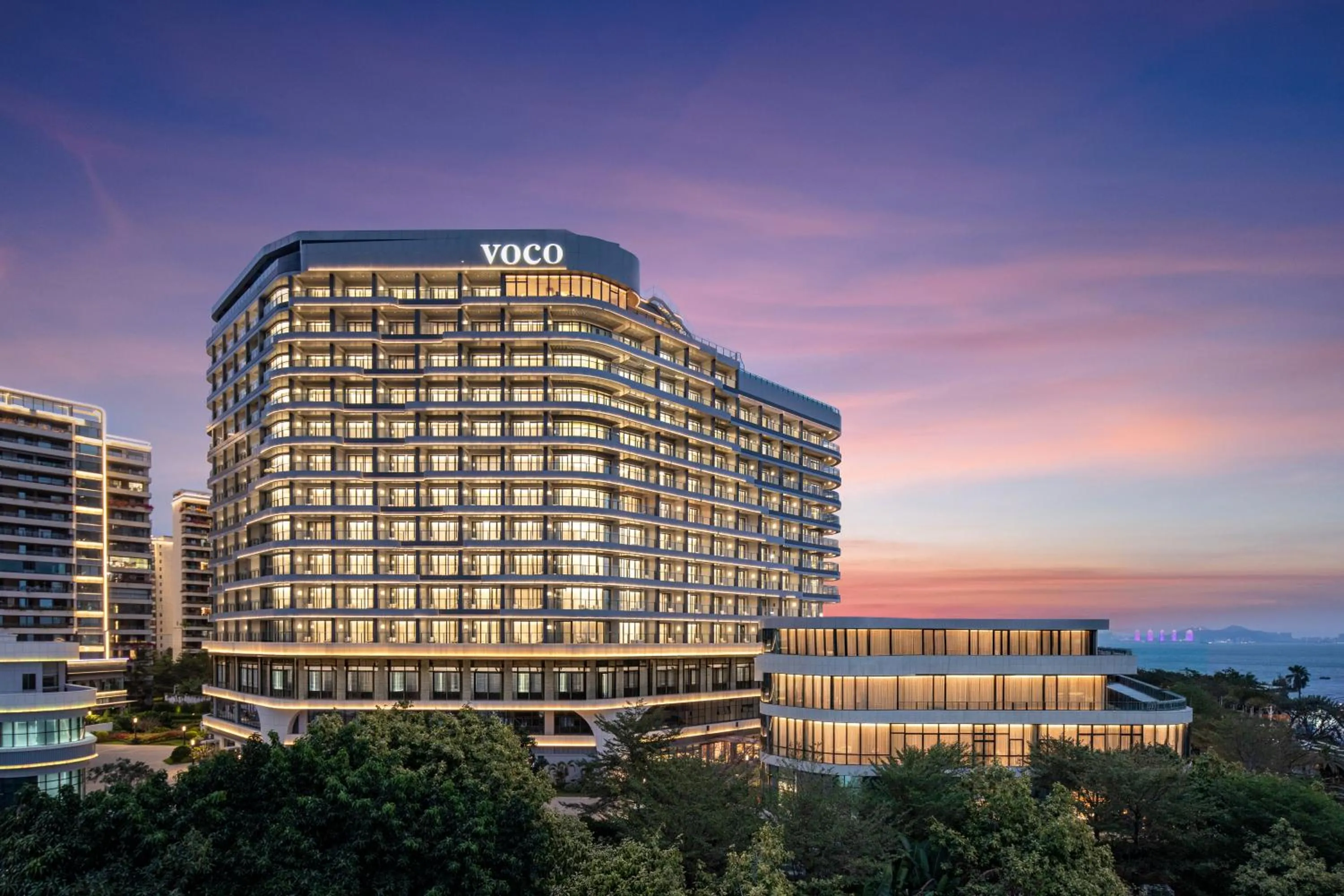 Property building in voco Sanya Bay by IHG