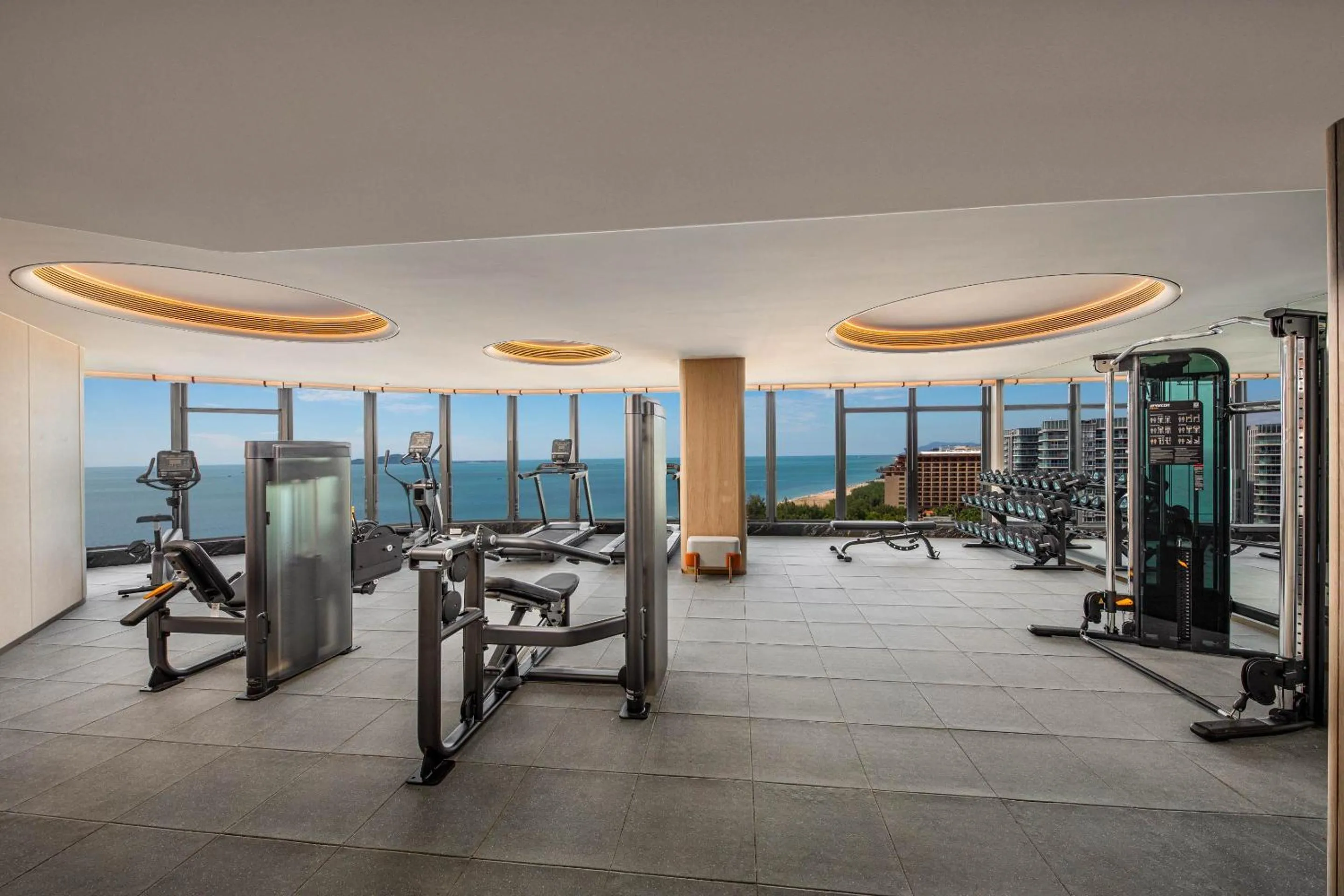Fitness centre/facilities in voco Sanya Bay by IHG