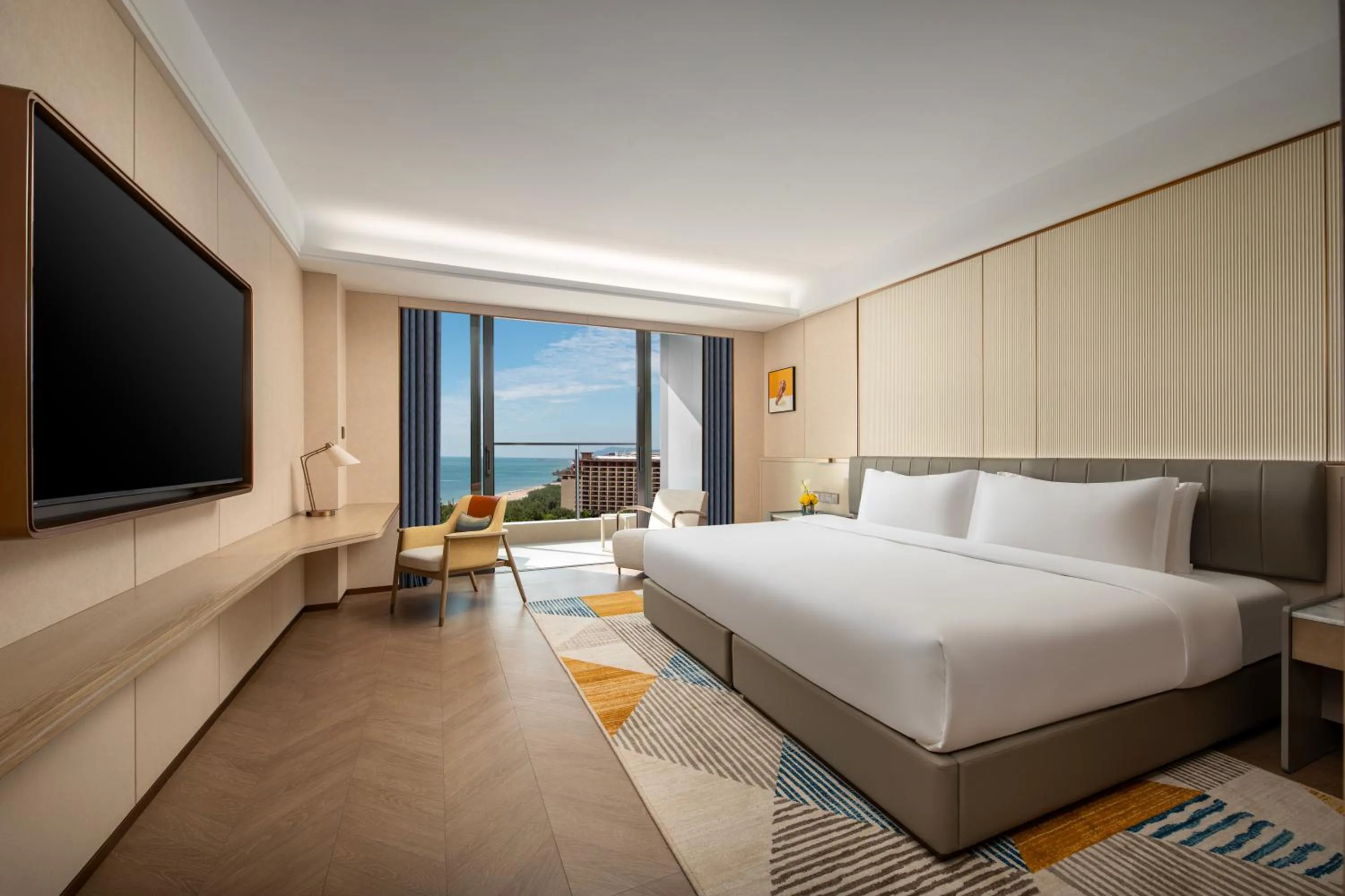 Natural landscape, Bed in voco Sanya Bay by IHG