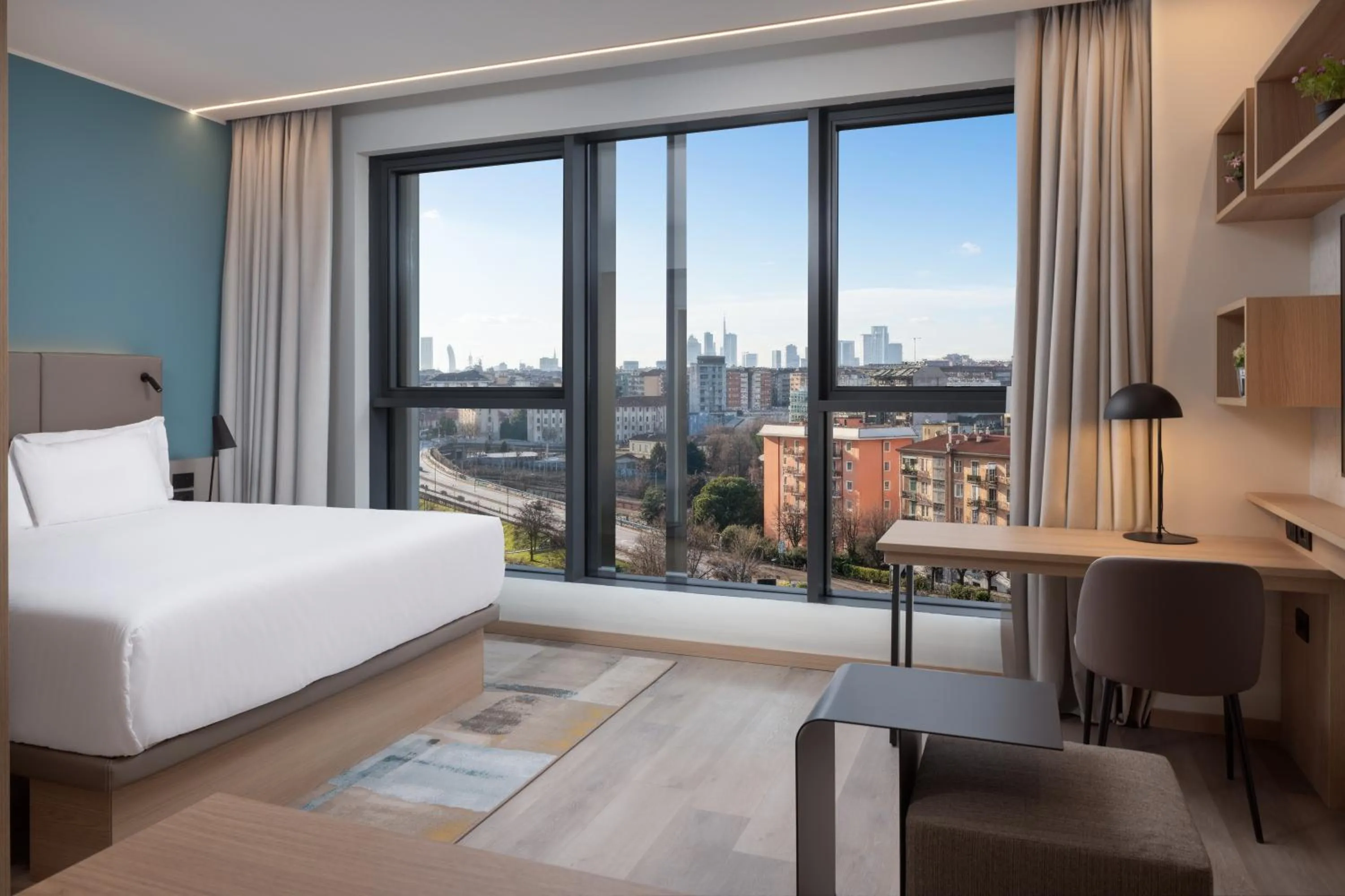 Monolocale Studio Apartment with King Bed and Limited View in Residence Inn by Marriott Milano Linate