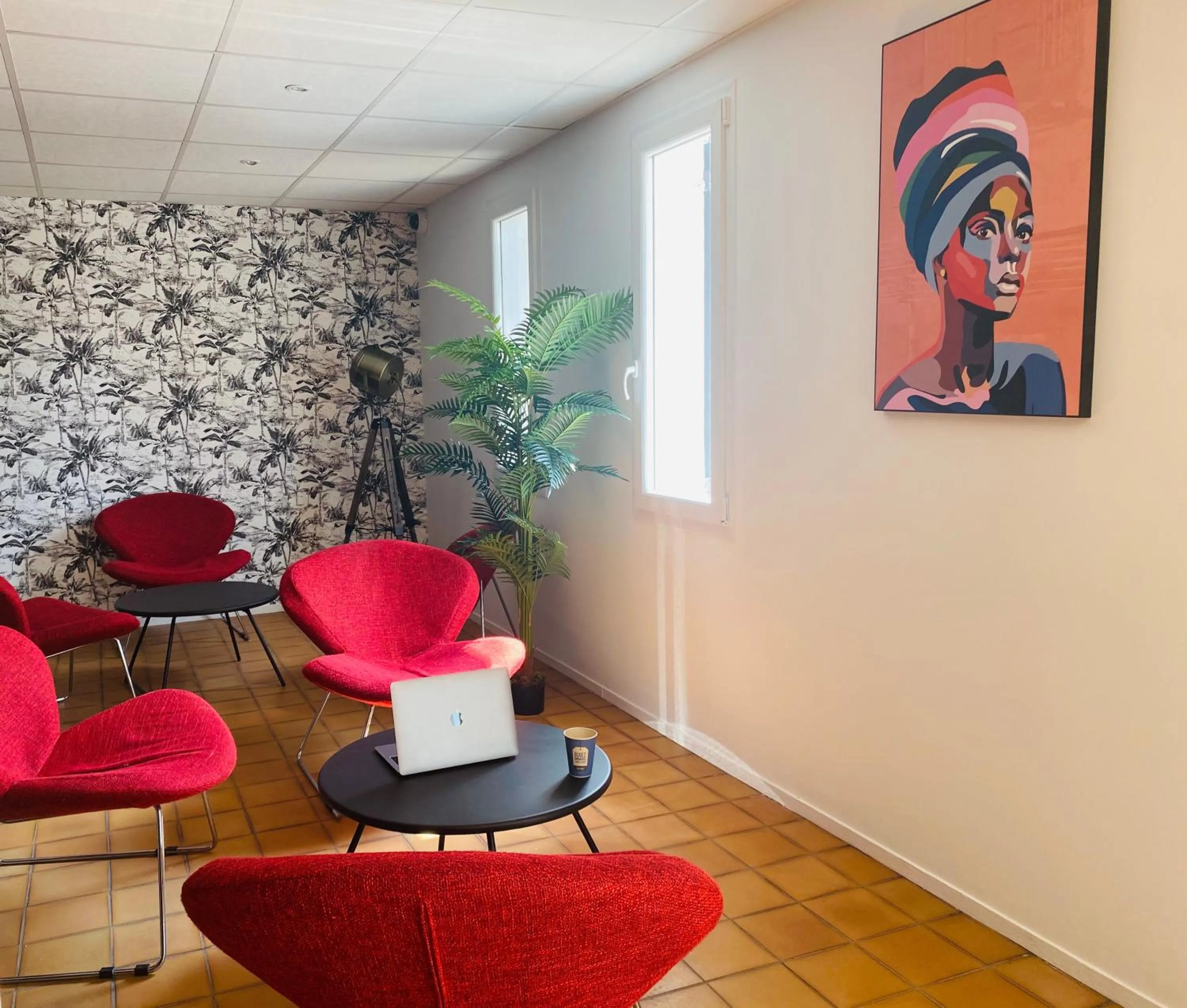 Living room in Kyriad Direct Chalon Sur Saone Nord