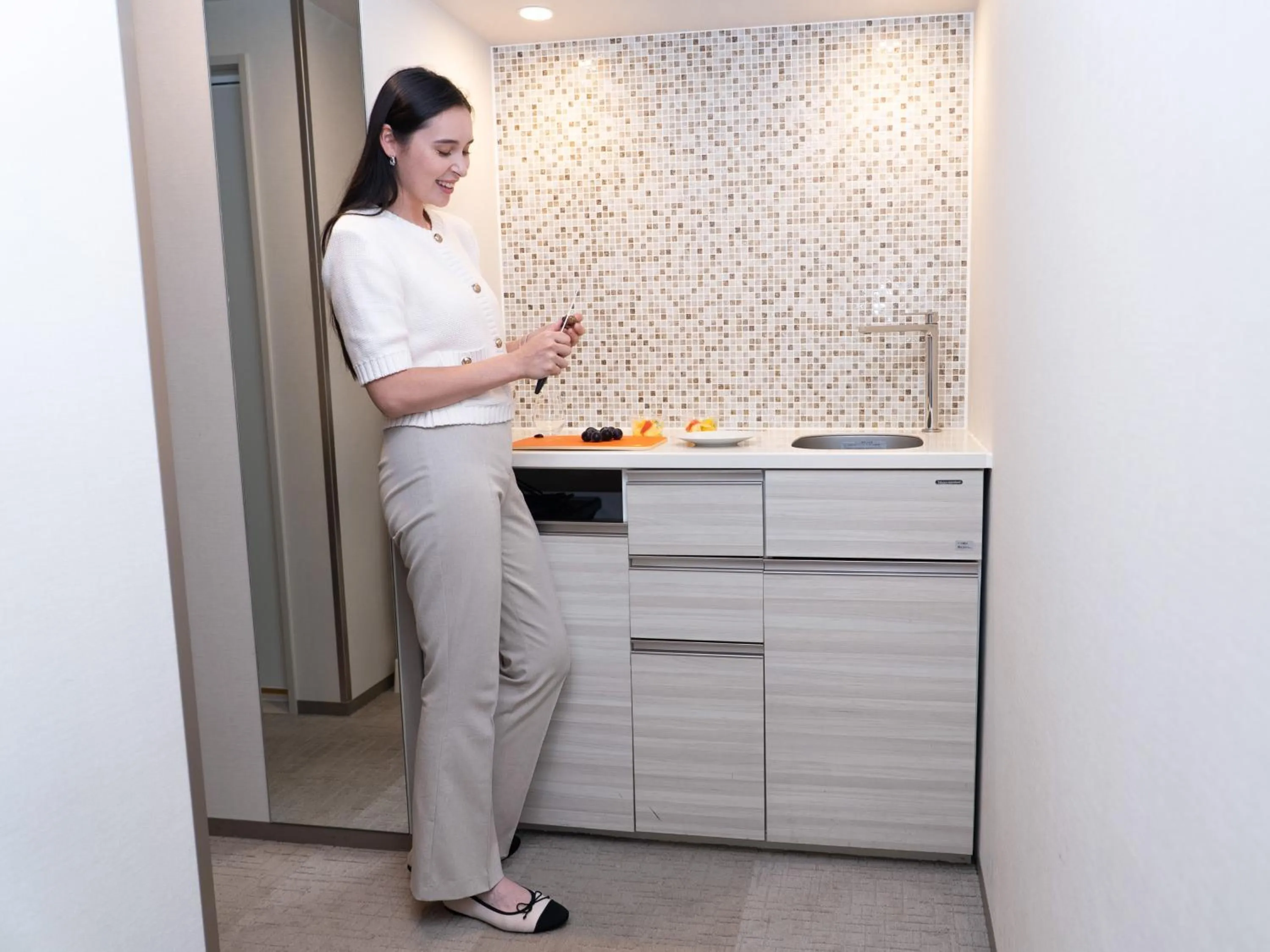 kitchen in Tokyu Stay Ginza