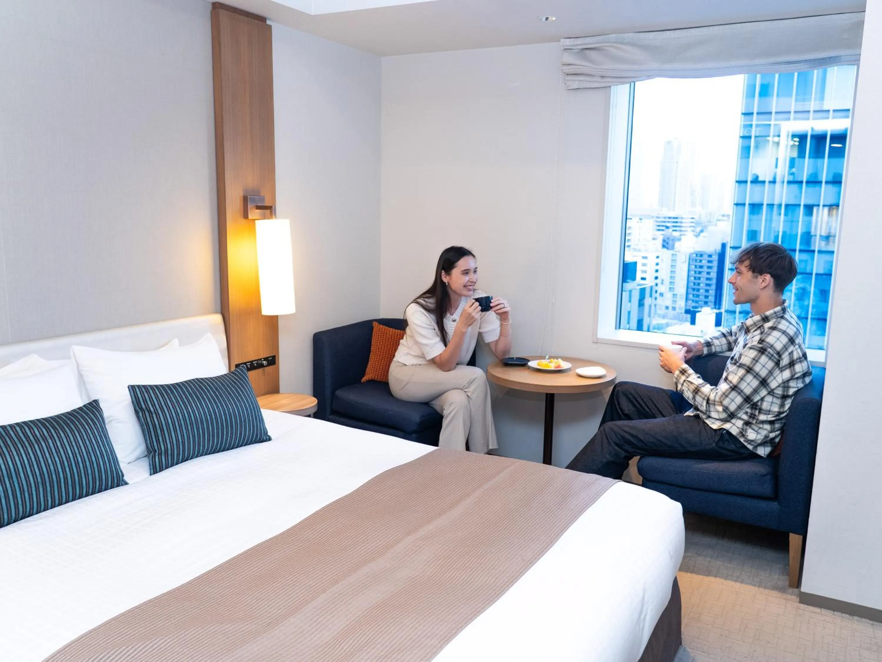 Photo of the whole room, Bed in Tokyu Stay Ginza