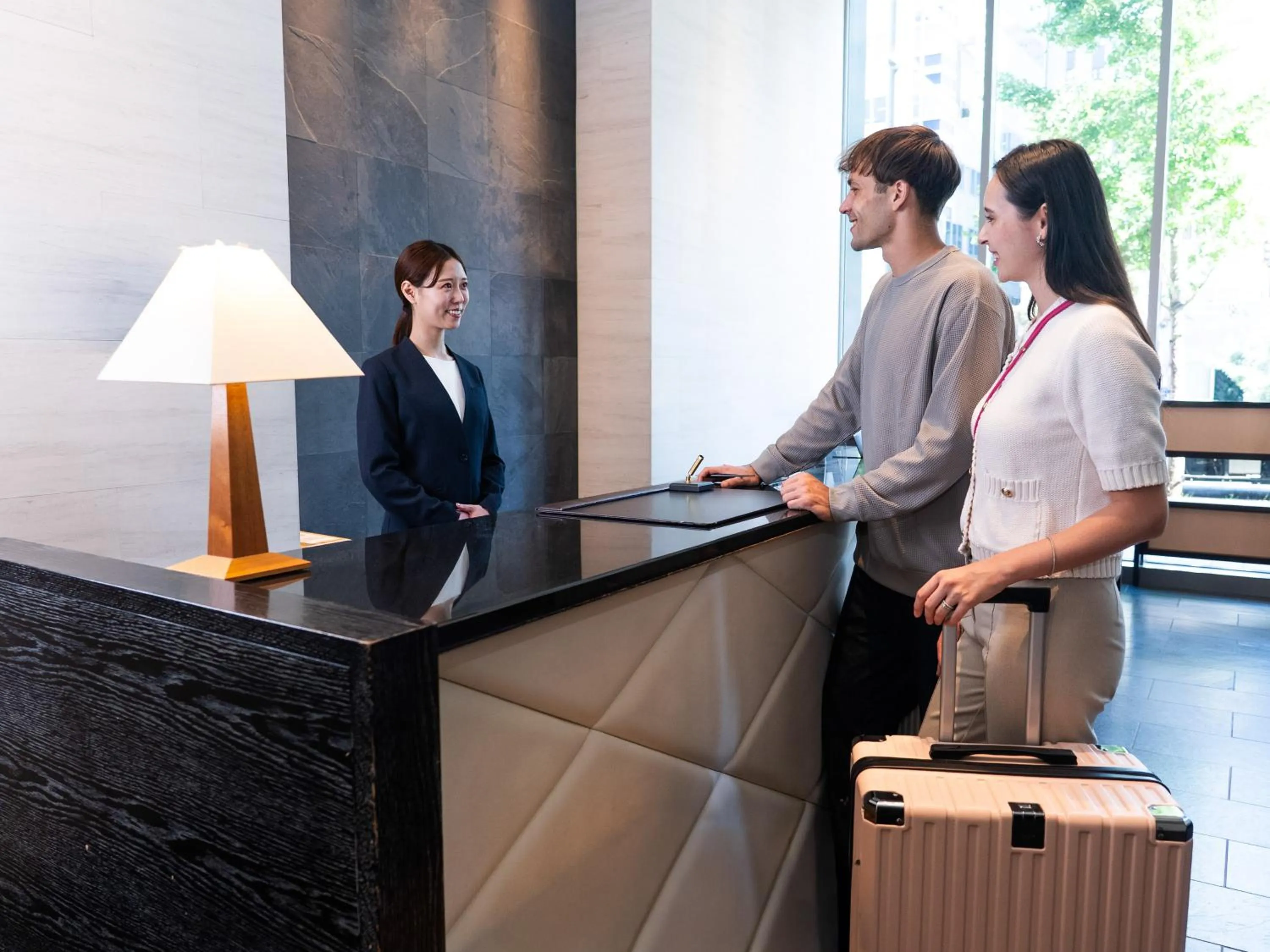 Lobby or reception in Tokyu Stay Ginza