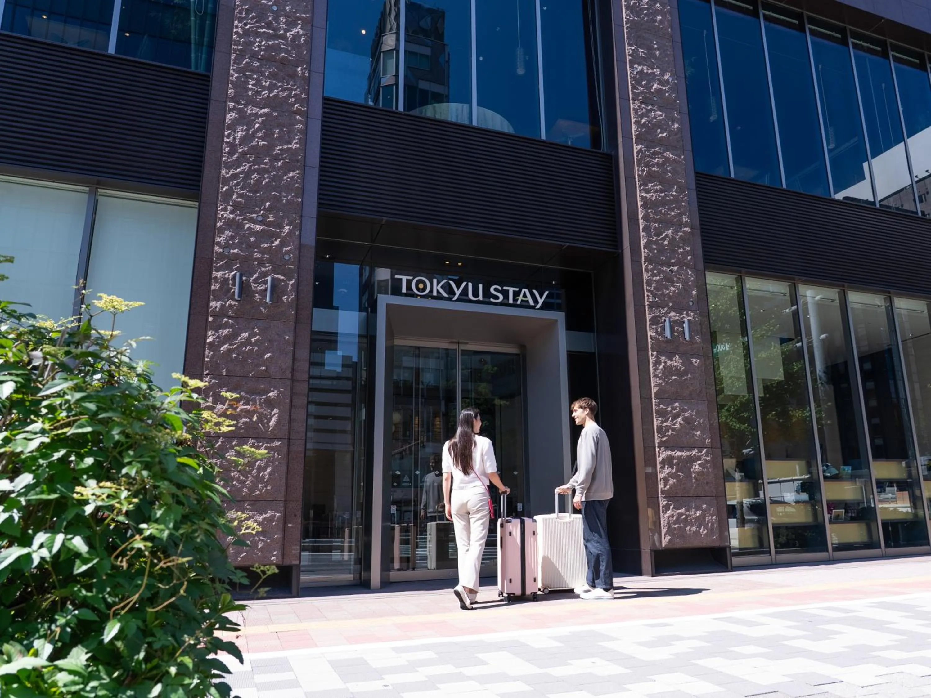 Facade/entrance in Tokyu Stay Ginza
