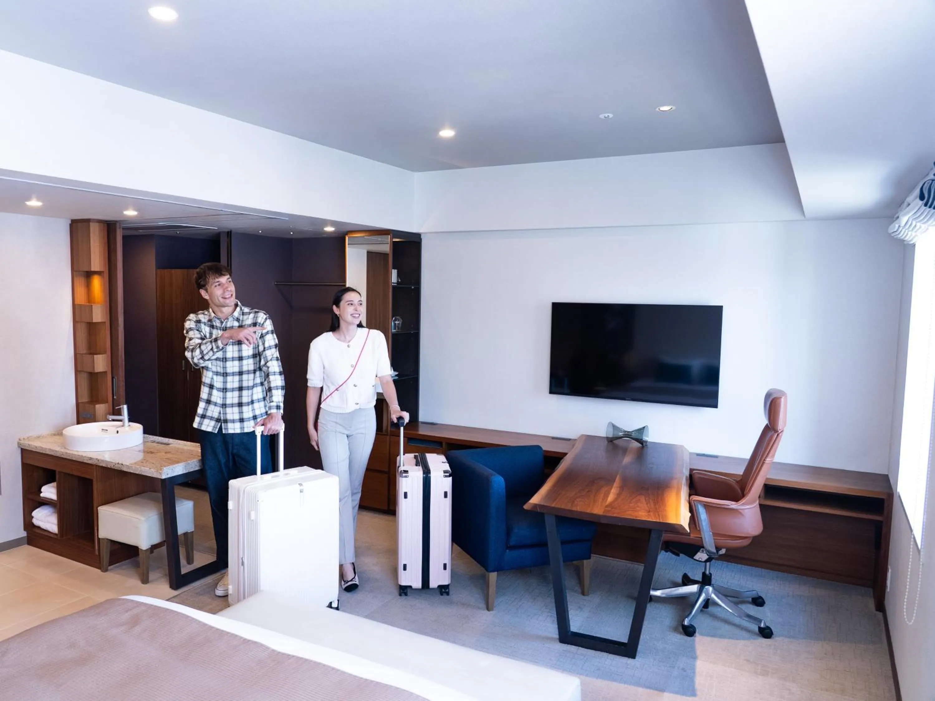 Photo of the whole room in Tokyu Stay Ginza