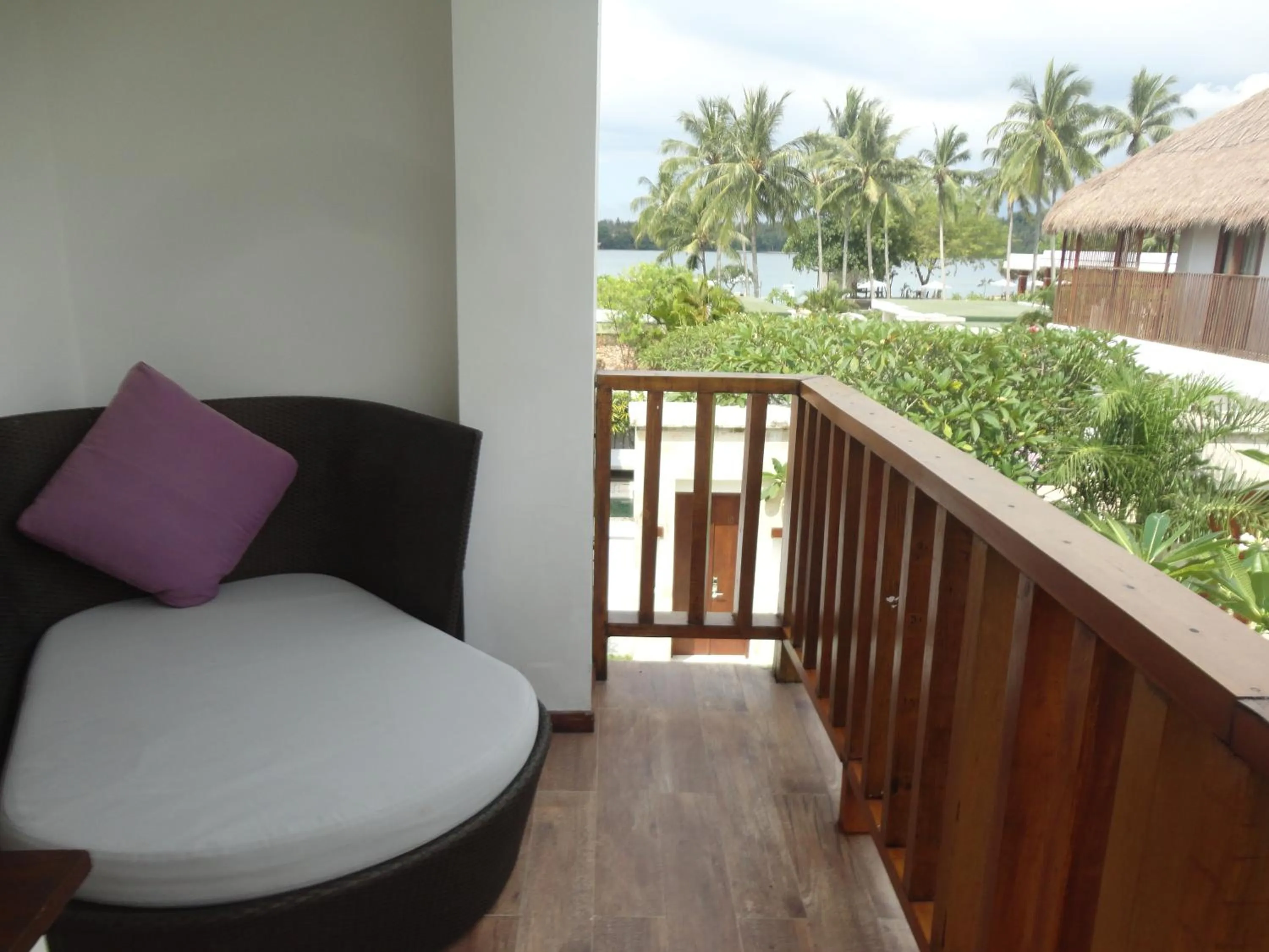 Balcony/Terrace in Anema Wellness & Resort Gili Lombok - Diving Center PADI