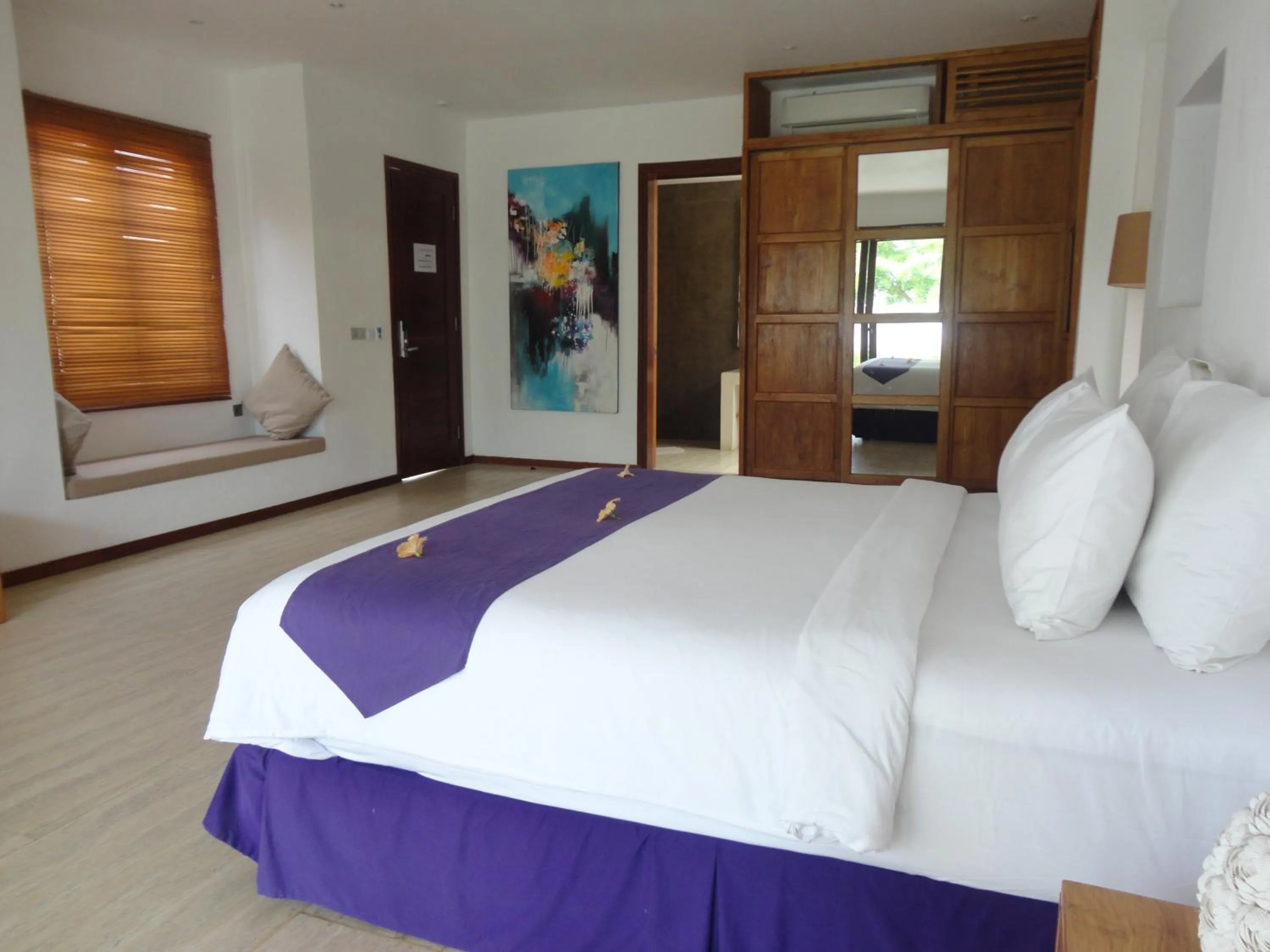 Bed in Anema Wellness & Resort Gili Lombok - Diving Center PADI