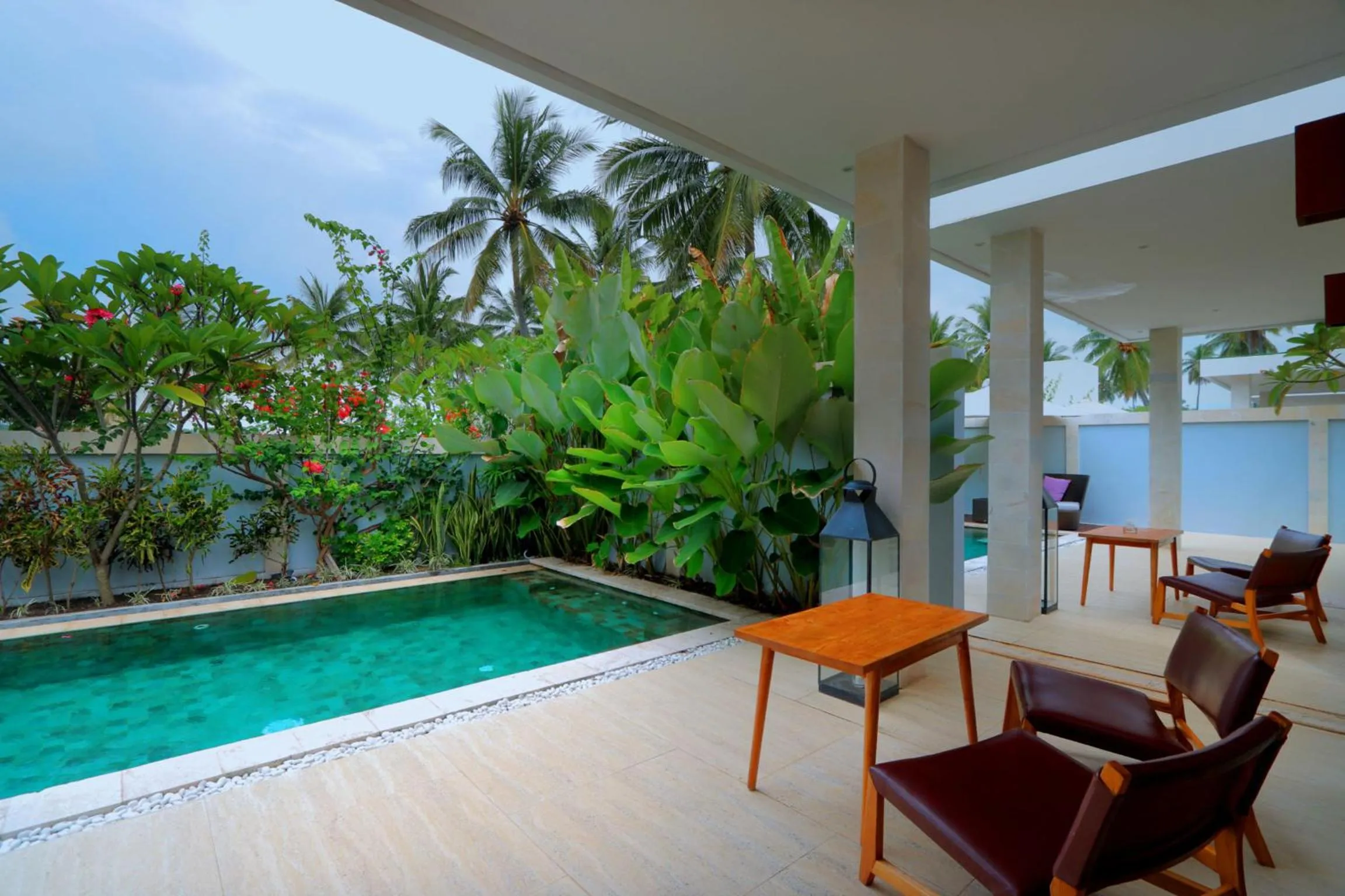 Pool view in Anema Wellness & Resort Gili Lombok - Diving Center PADI