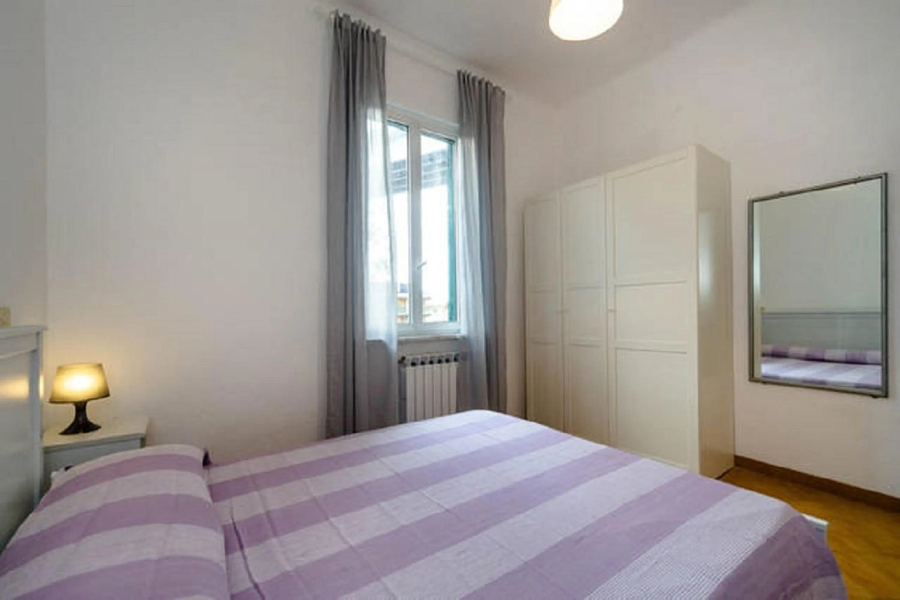 Bedroom, Bed in Varazze Apartment