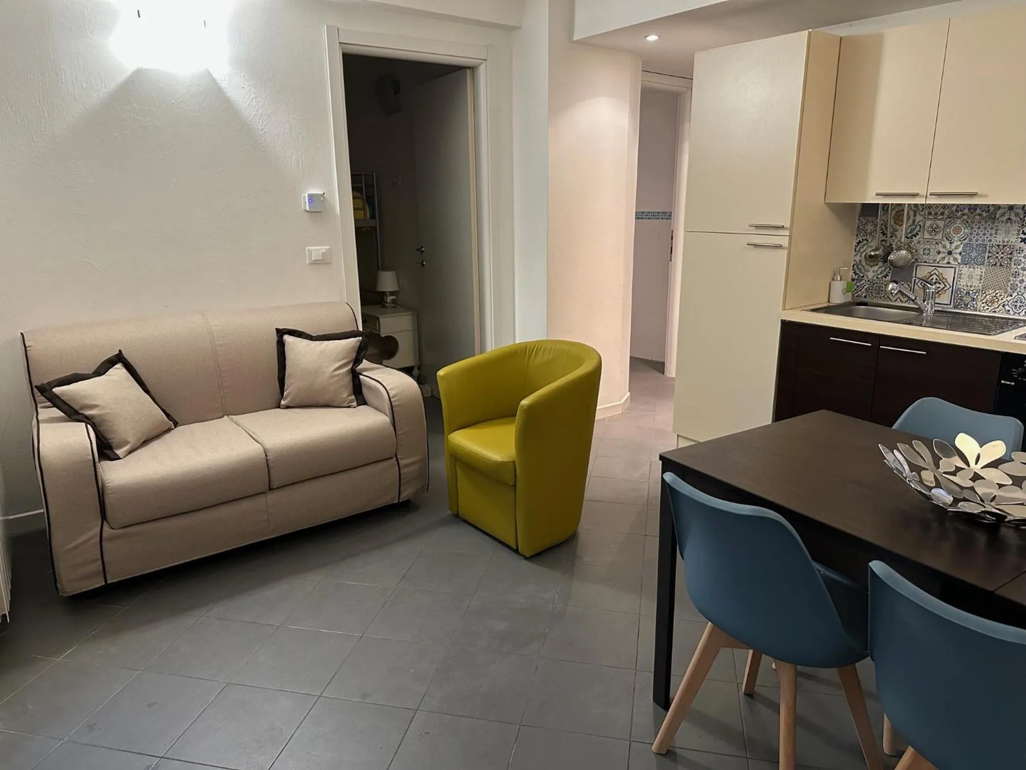 Living room in Varazze Apartment