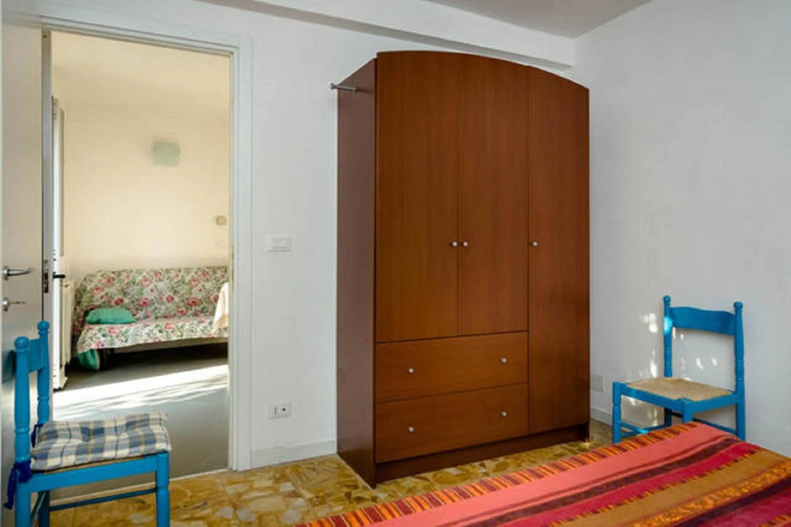 Bedroom, Bed in Varazze Apartment