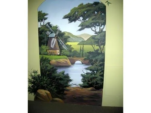 Decorative detail in Alpine Inn