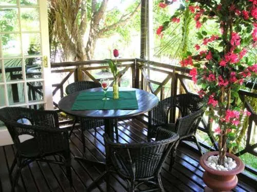 Balcony/Terrace in Alpine Inn