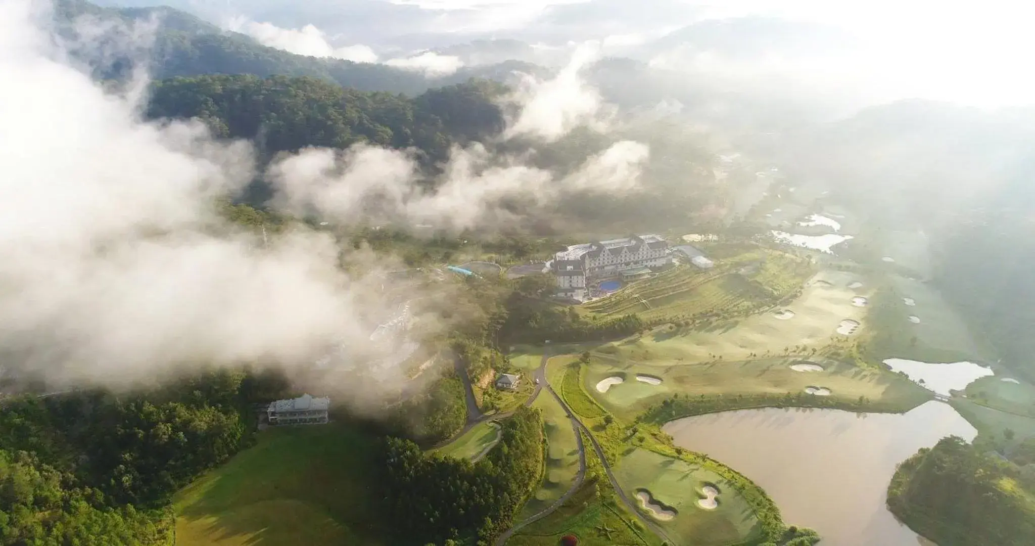 Property building in Swiss-Belresort Tuyen Lam Property building in Swiss-Belresort Tuyen Lam