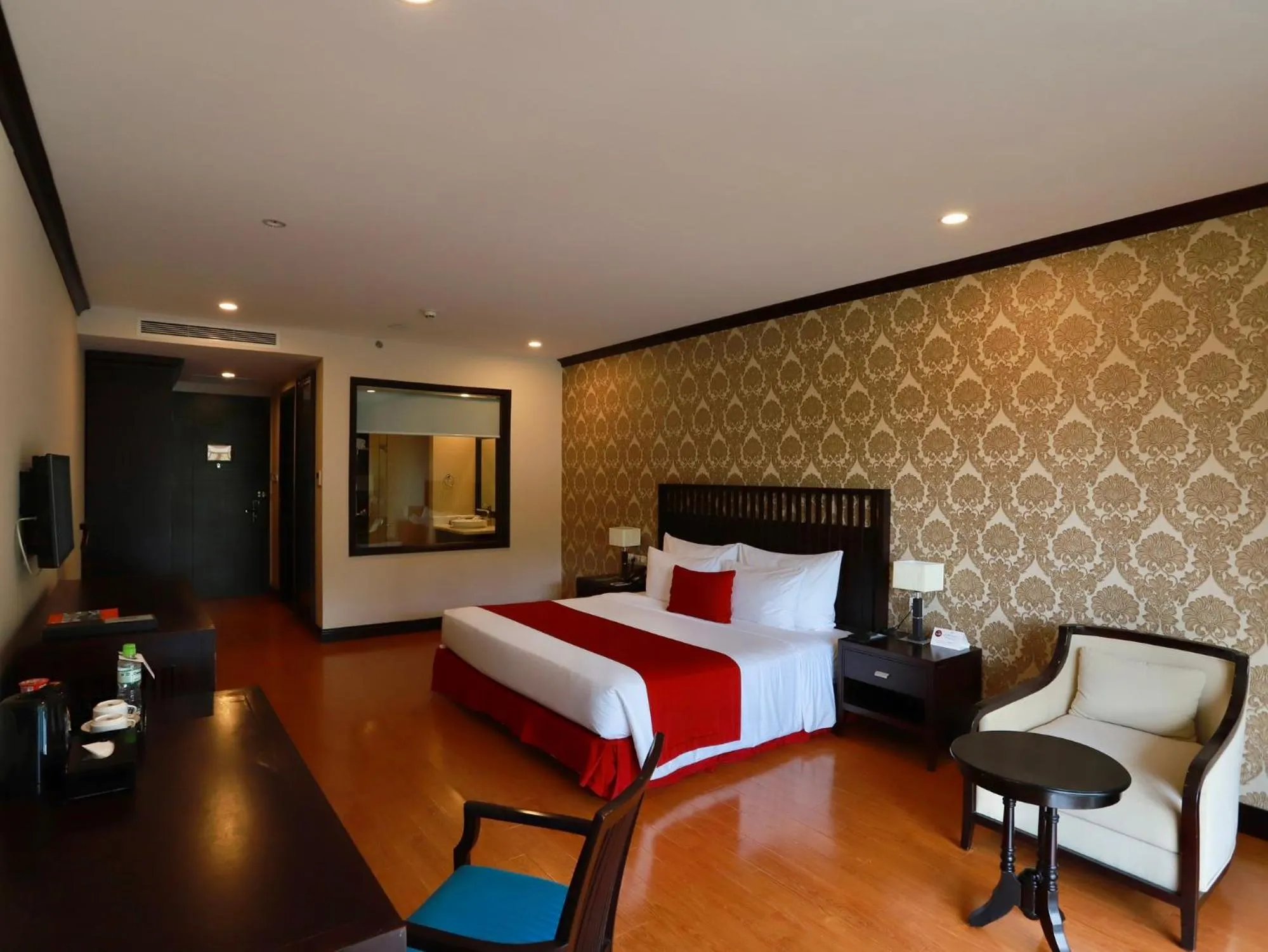 Bed in Swiss-Belresort Tuyen Lam