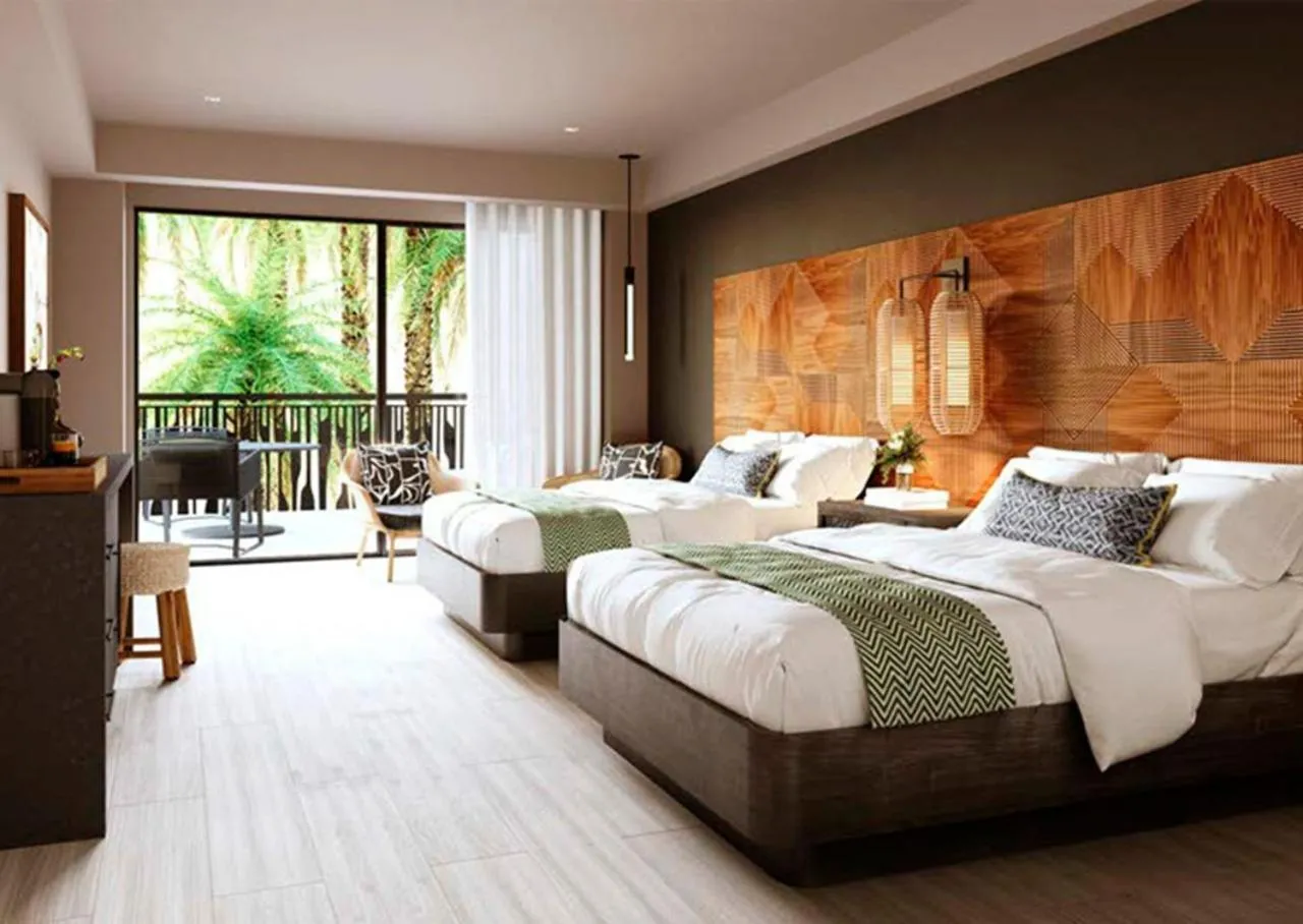 RESORT JUNIOR SUITE TROPICAL VIEW - single occupancy - QUEEN in Lopesan Caoba Lagoon Resort, Spa & Casino