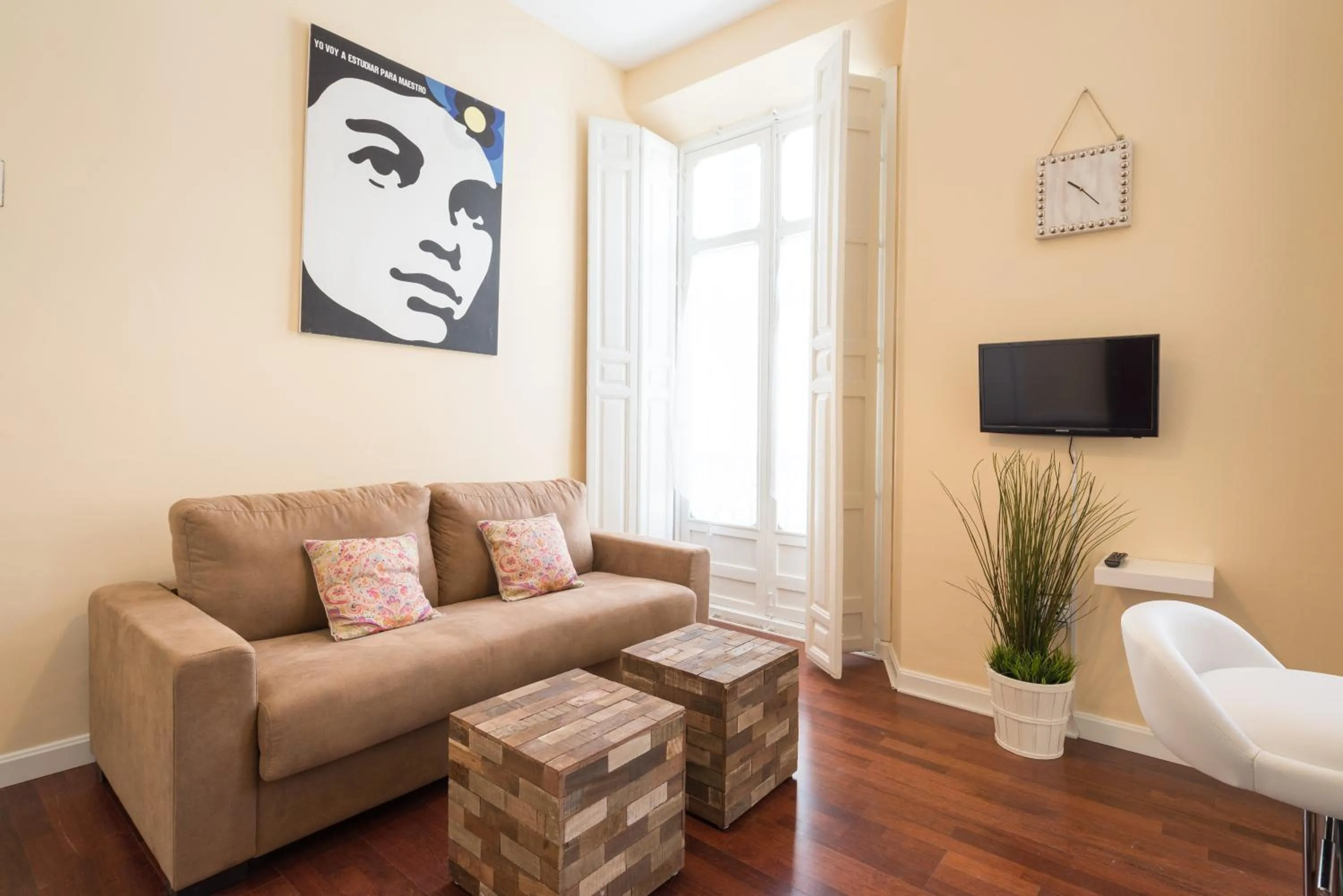 Living room in Letmalaga Calderón