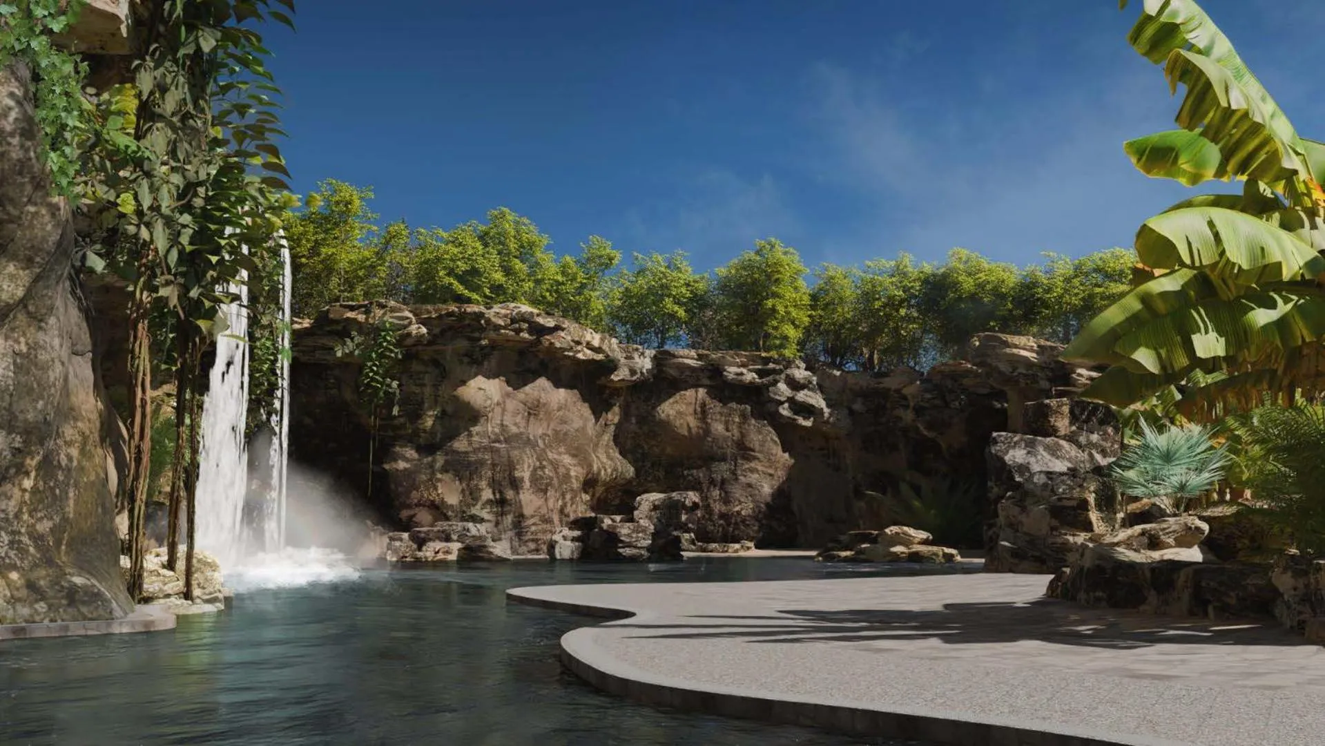 Swimming pool in Lopesan Splash Cove Resort, Spa & Casino