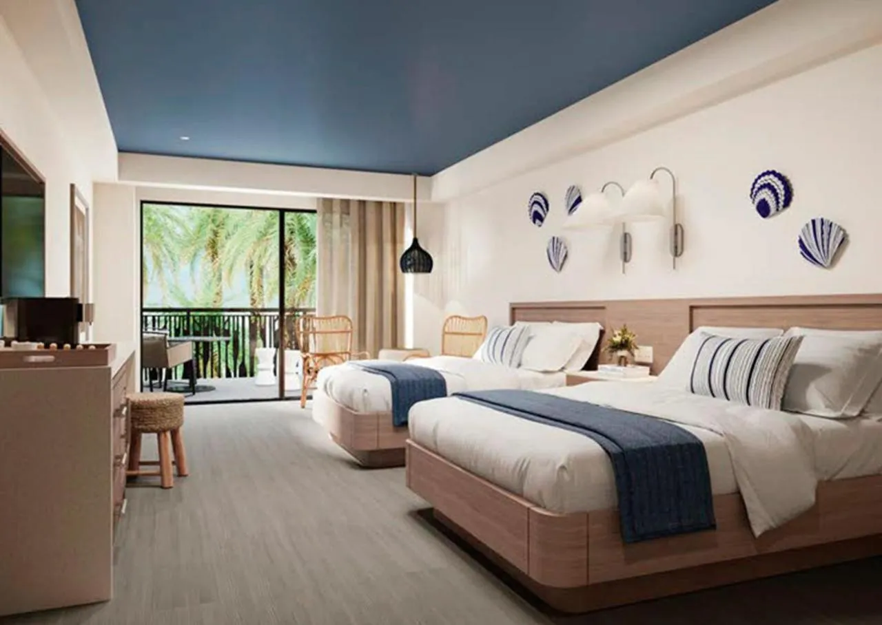 Bed in Lopesan Splash Cove Resort, Spa & Casino