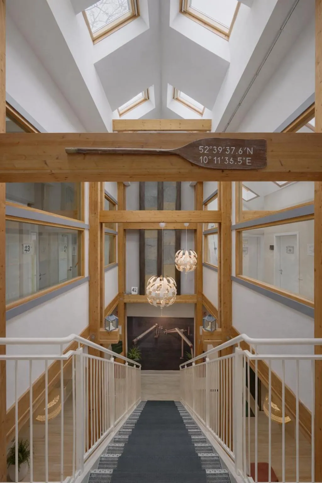 Lobby or reception in Hamburg Sleep Club