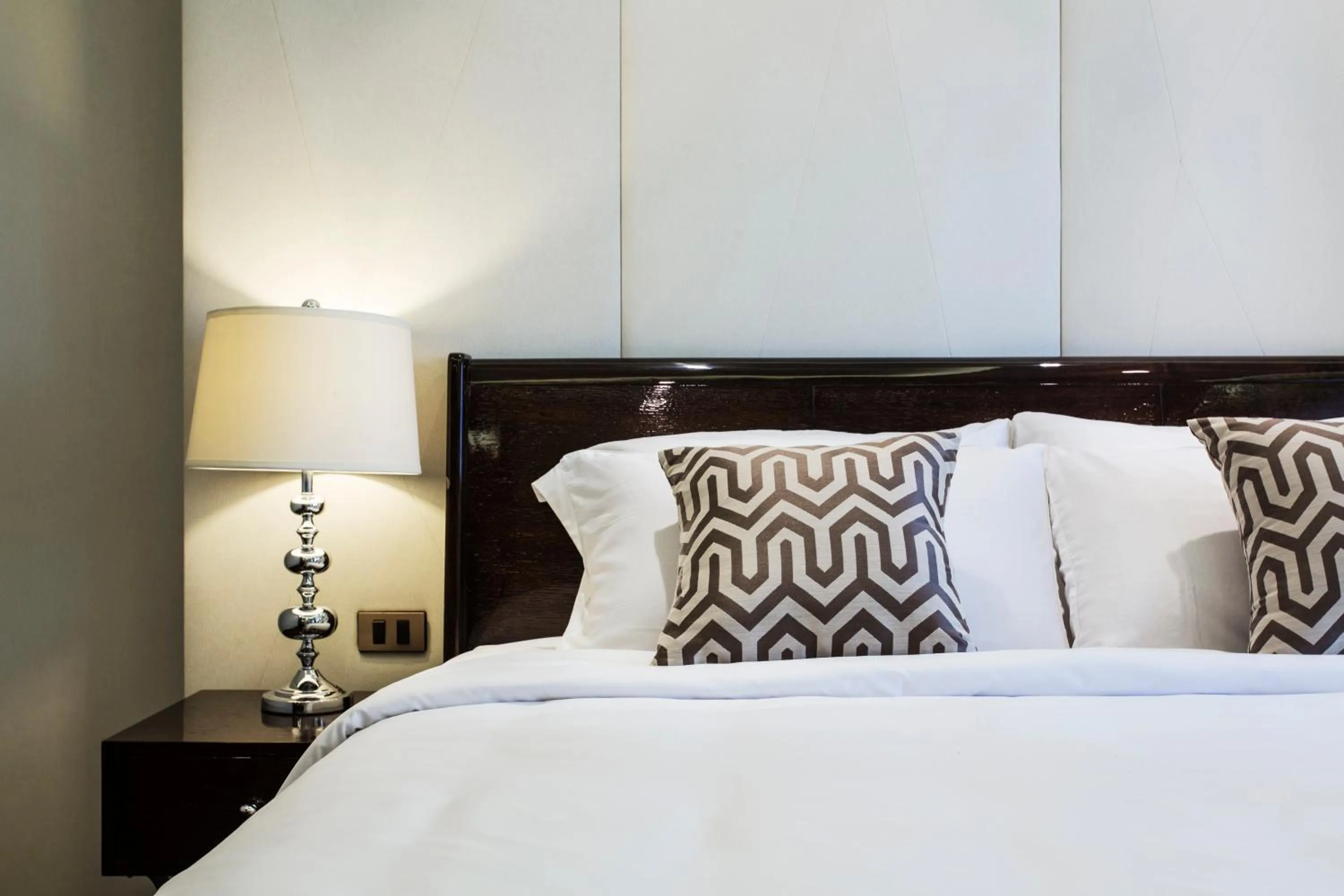 Bed in The Chiang Mai Riverside