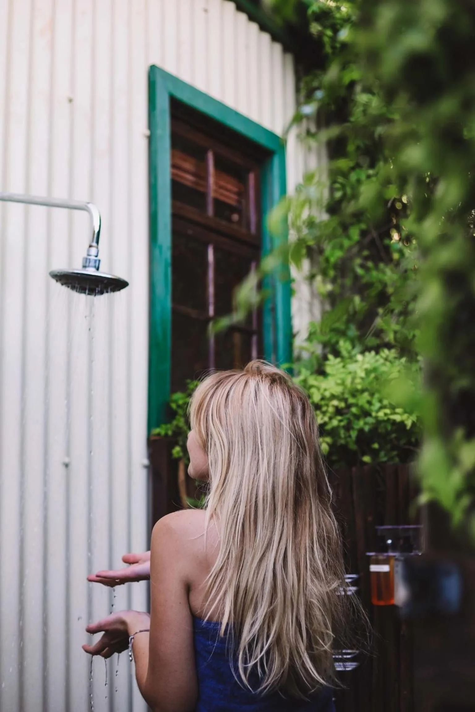 Shower in Forest Edge