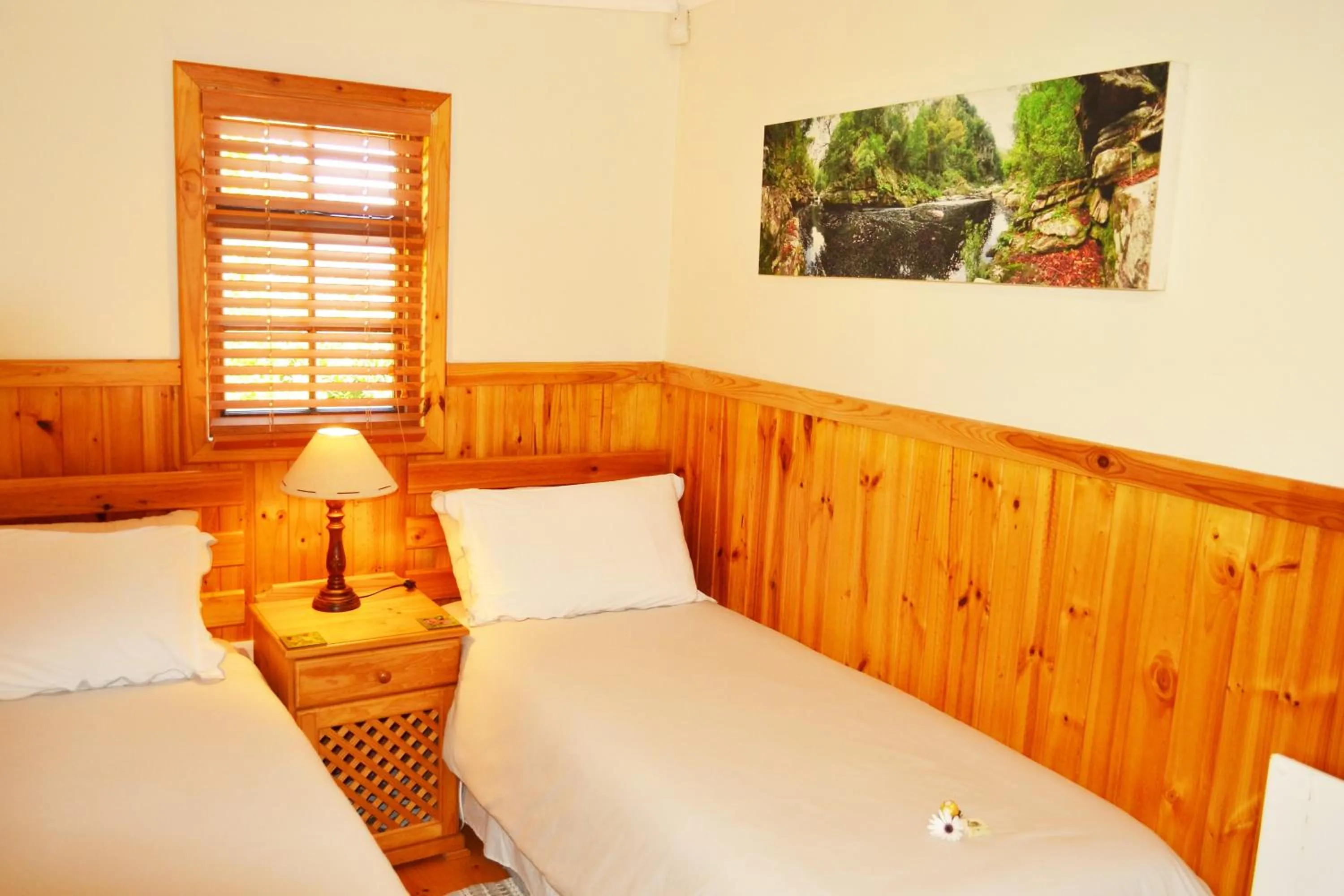 Bedroom, Bed in Forest Edge