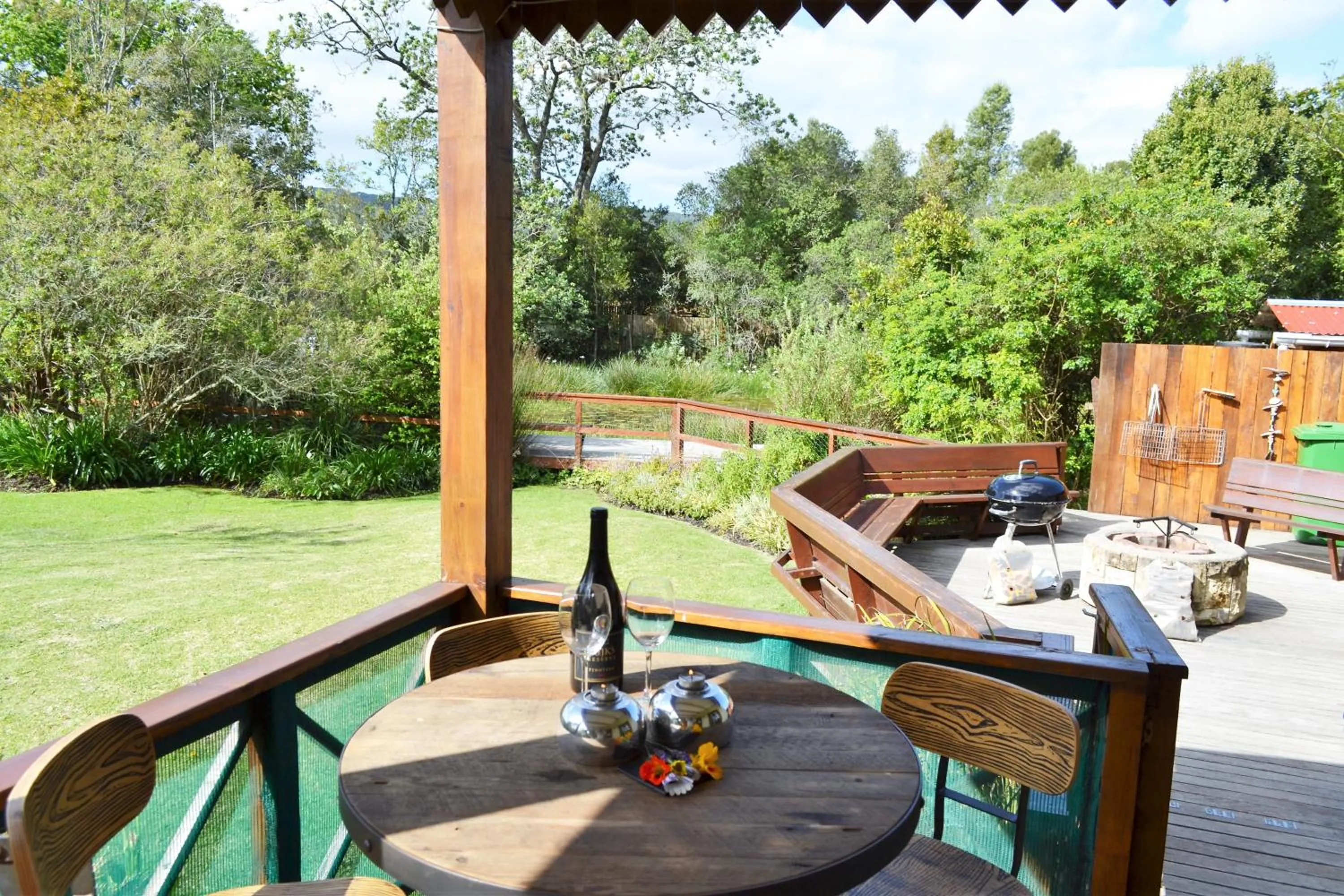 Patio in Forest Edge