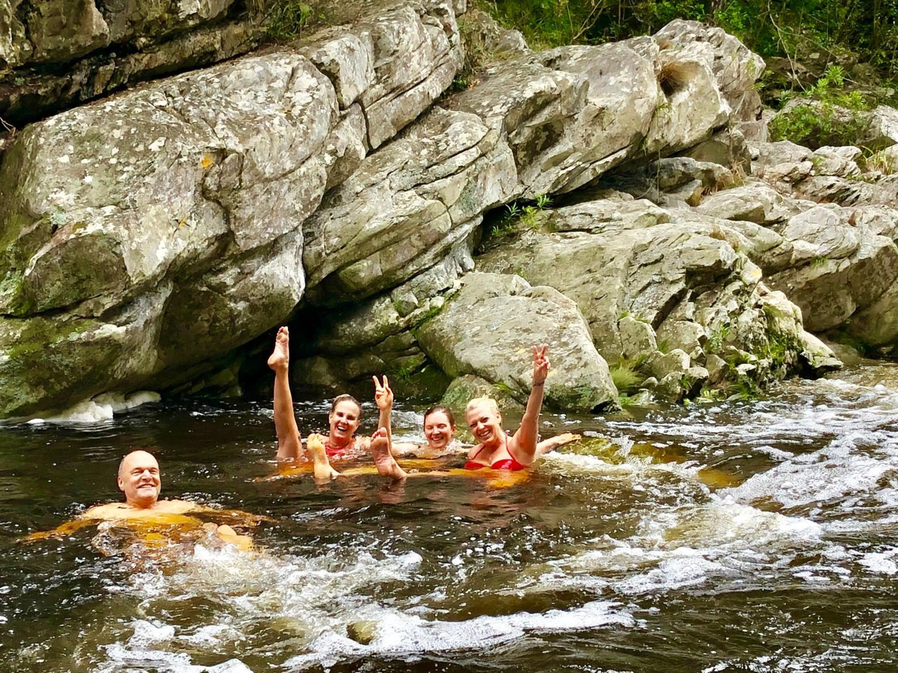 People in Forest Edge