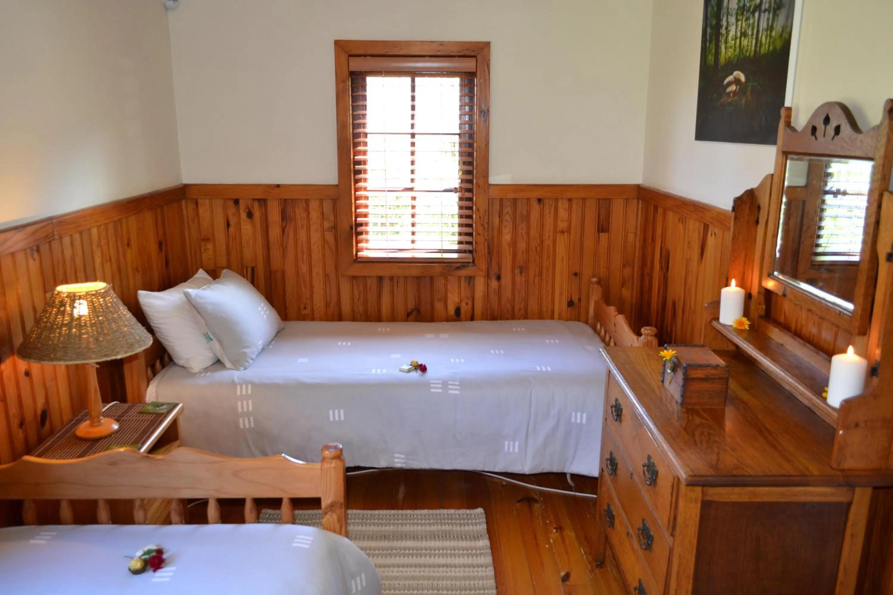 Bedroom, Bed in Forest Edge