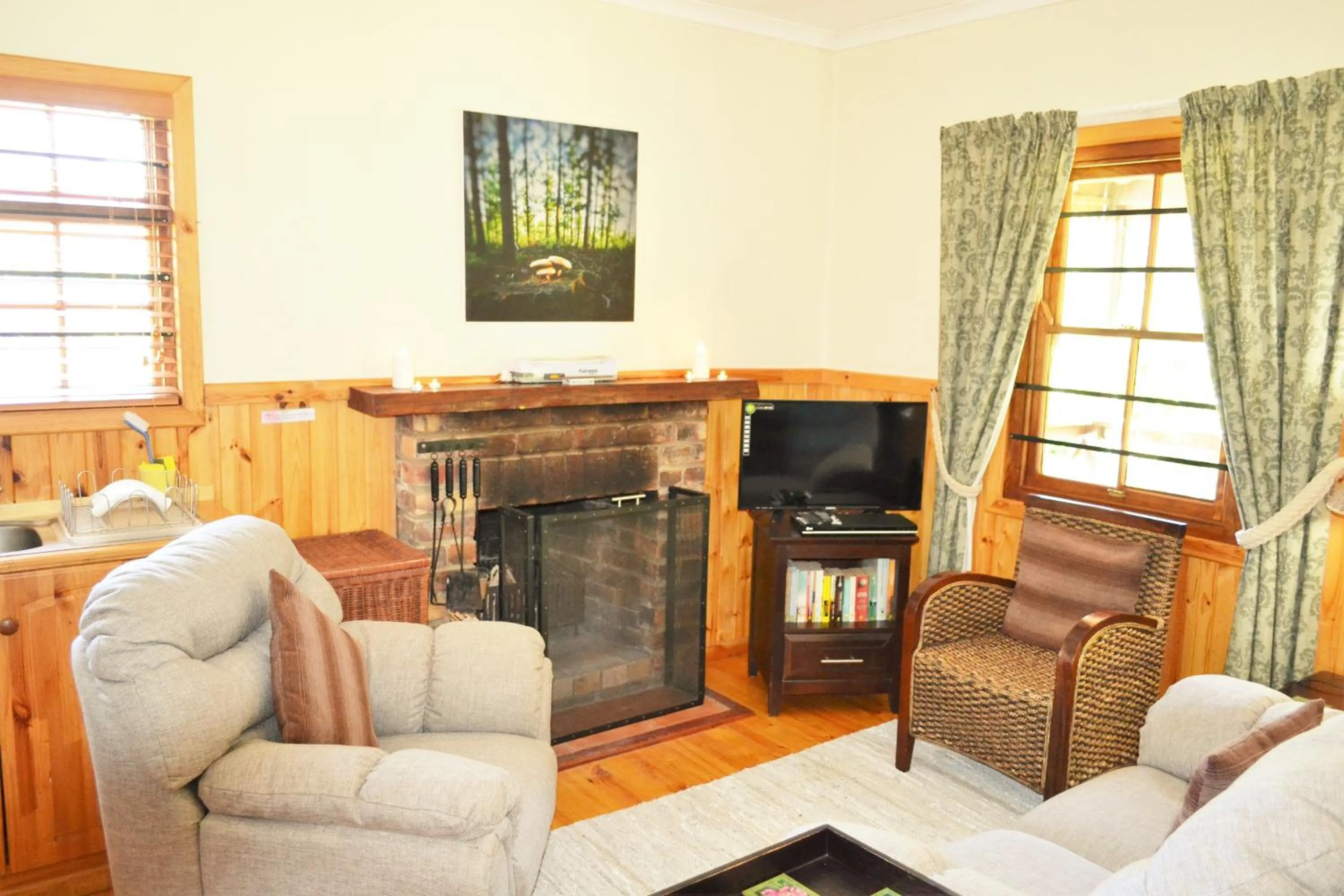Living room in Forest Edge
